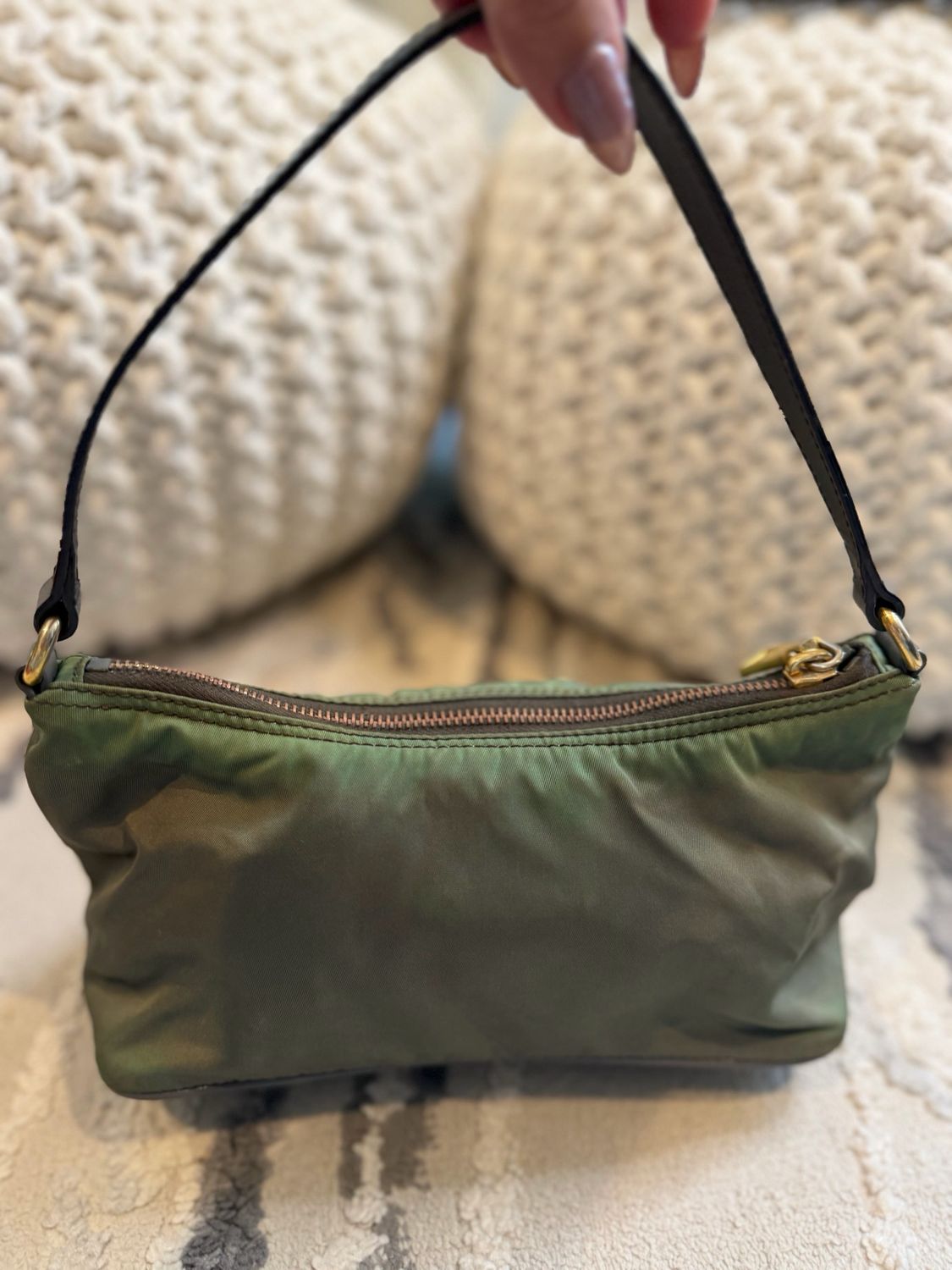 Prada Nylon Pochette Hobo Shoulder