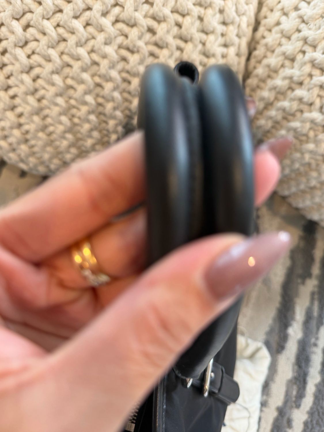 Prada Nylom Tessuto Crossbody Messenger Black