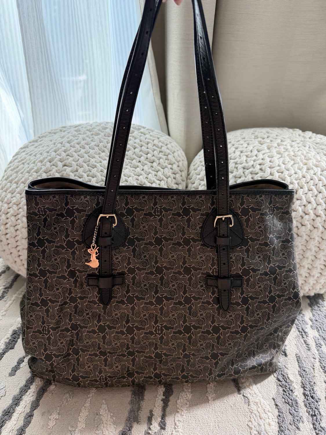 Celine Macadam Shopper Tote