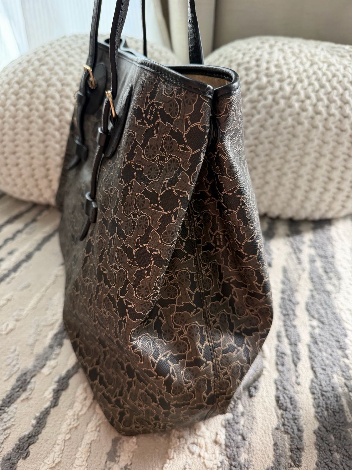 Celine Macadam Shopper Tote