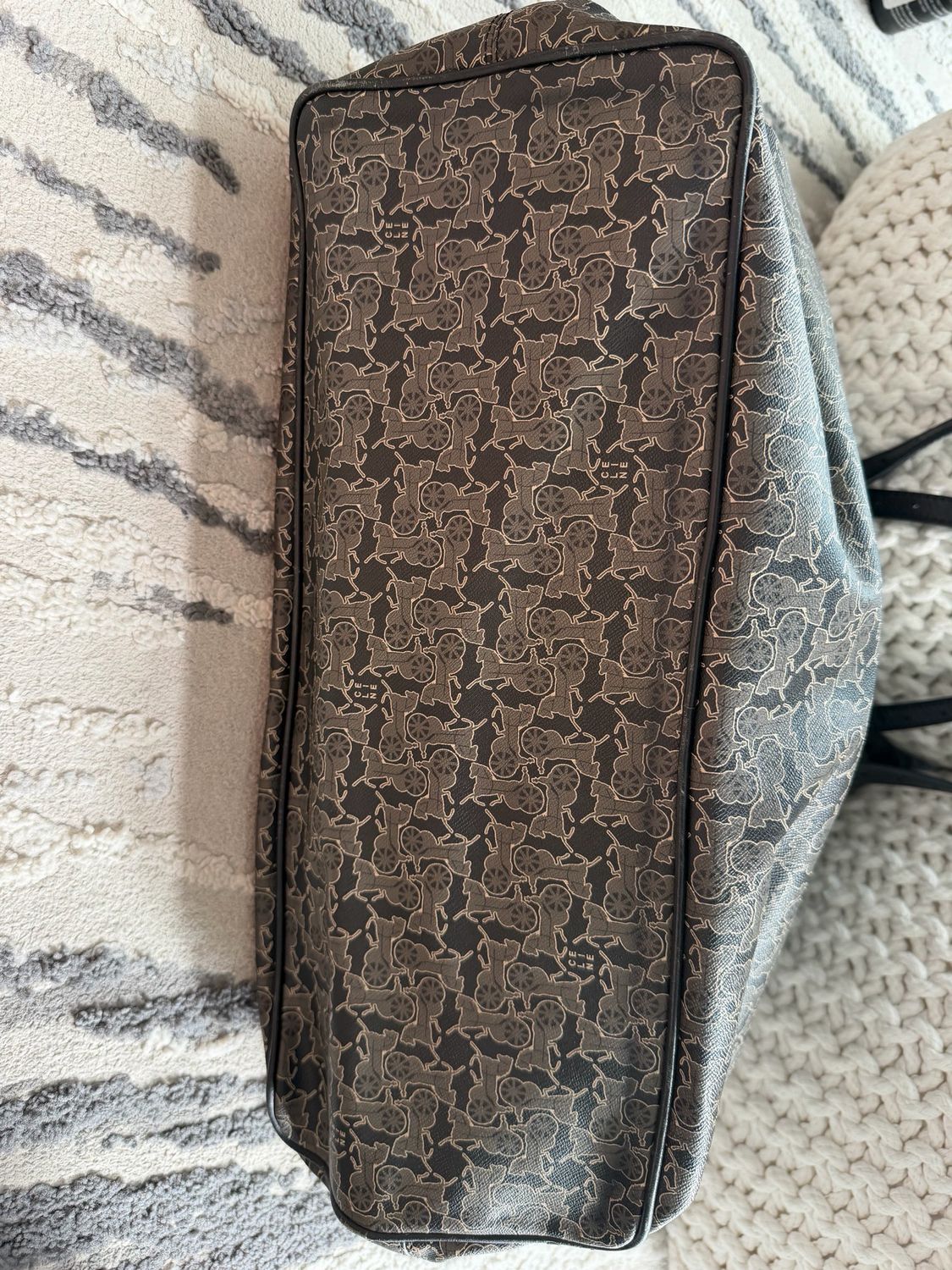 Celine Macadam Shopper Tote