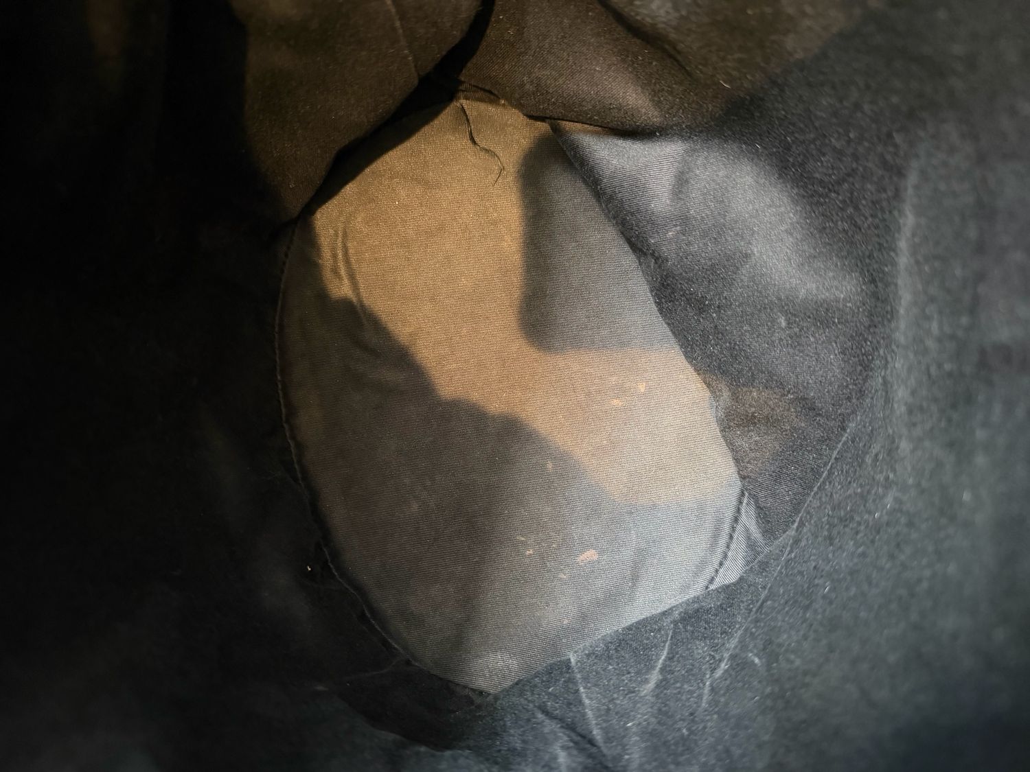 Gucci Monogram Denim Canvas Bucket Sling Black 