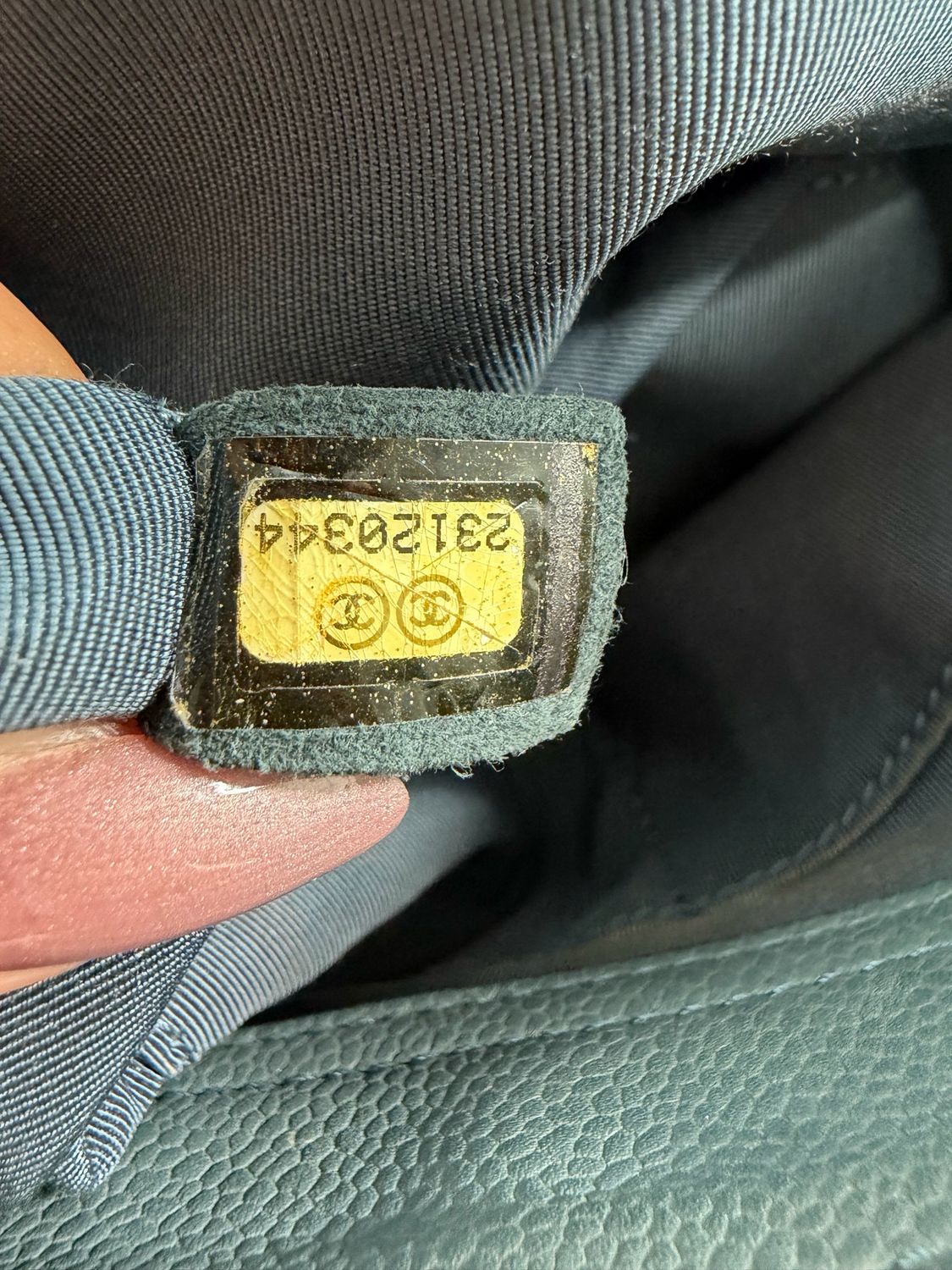 Chanel Caviar Shopper Tote Medium Rock in Rome