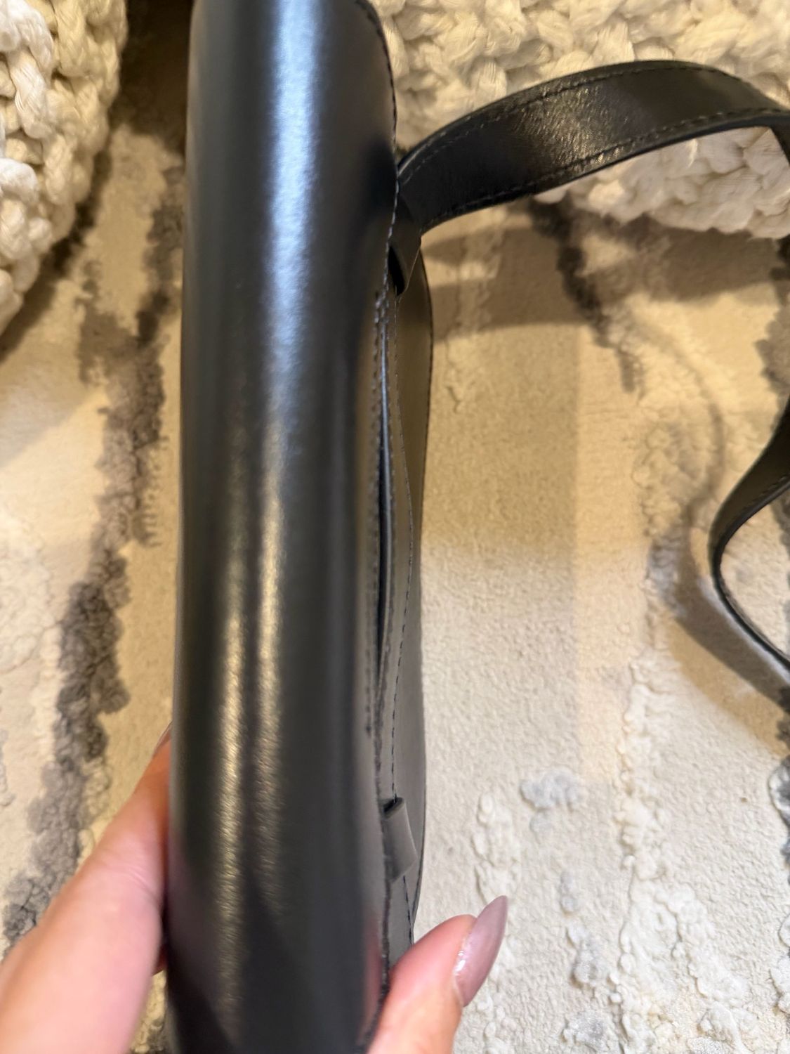 Chloe Black Leather Beltbag Bumbag