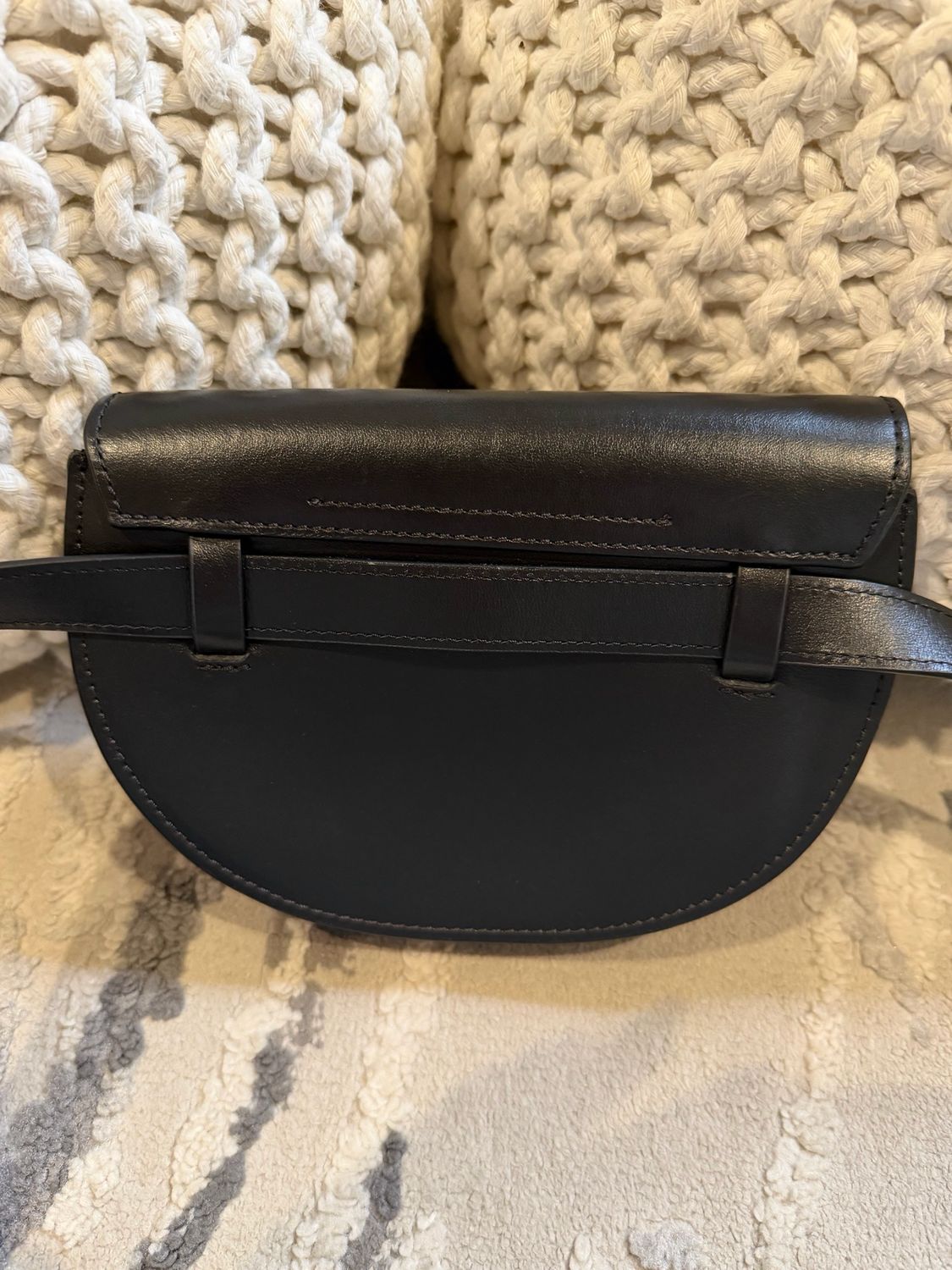 Chloe Black Leather Beltbag Bumbag