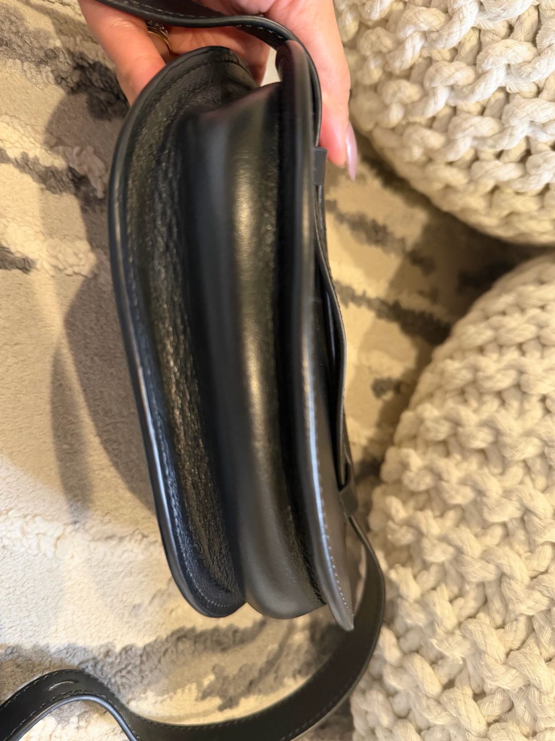 Chloe Black Leather Beltbag Bumbag