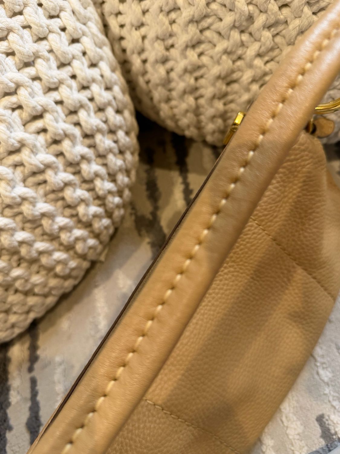 Prada Vitello Daino Hobo Shoulder Bag