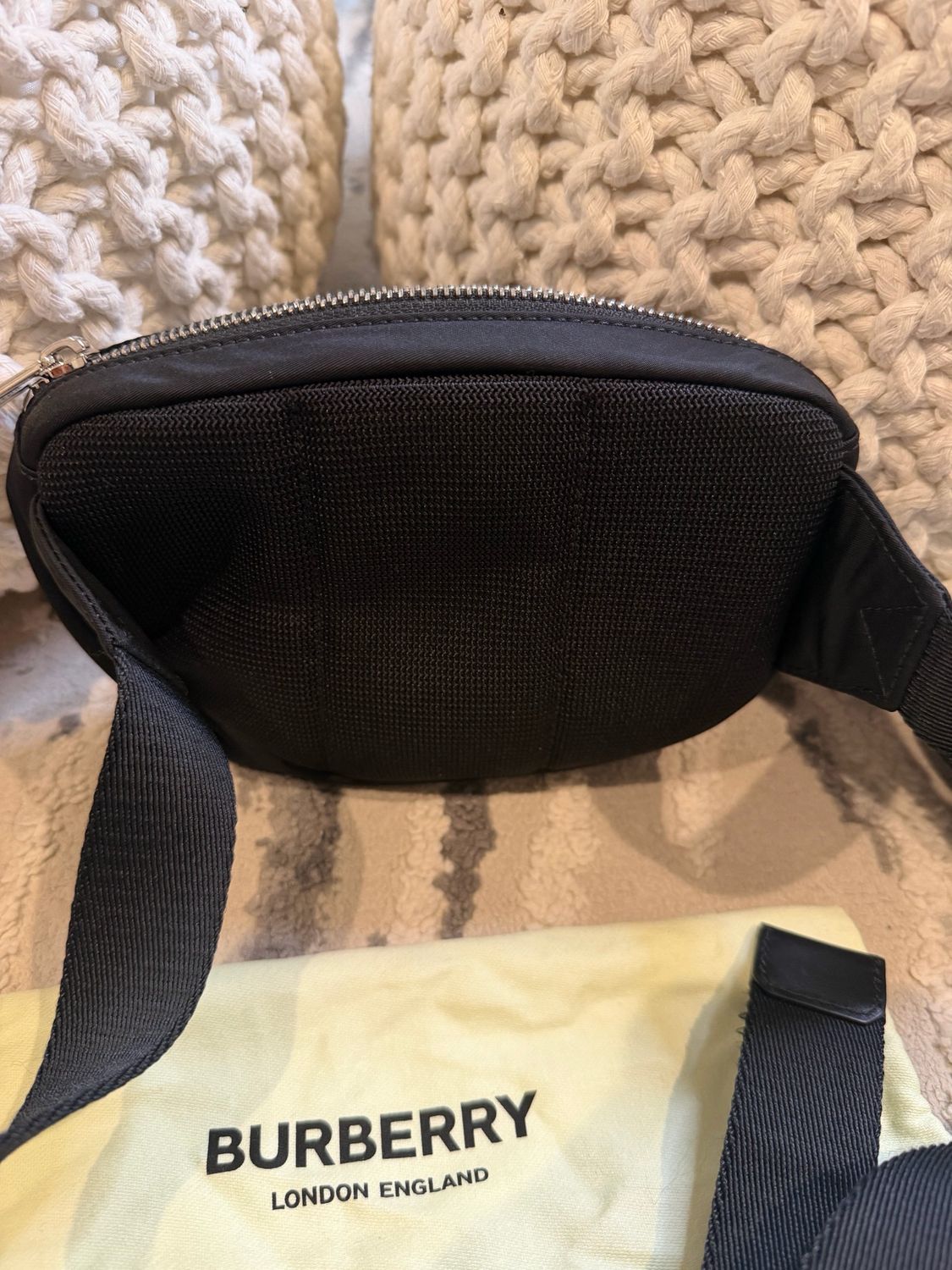 Burberry Nylon Cannon Belt Bag Bum Bag