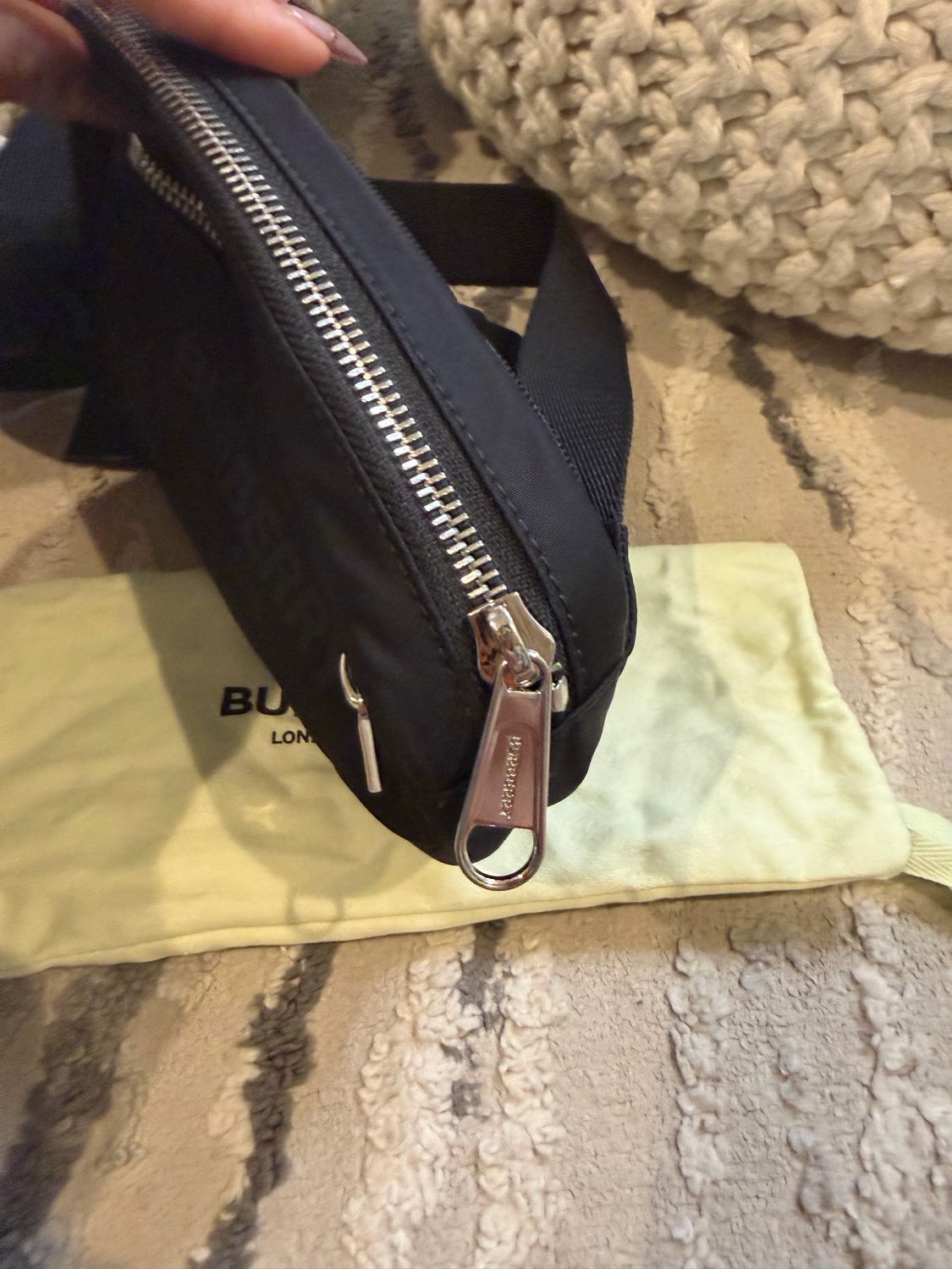 Burberry Nylon Cannon Belt Bag Bum Bag