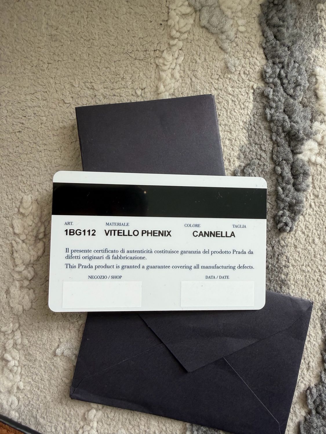 Prada Vitello Phenix Tote Shoulder Bag