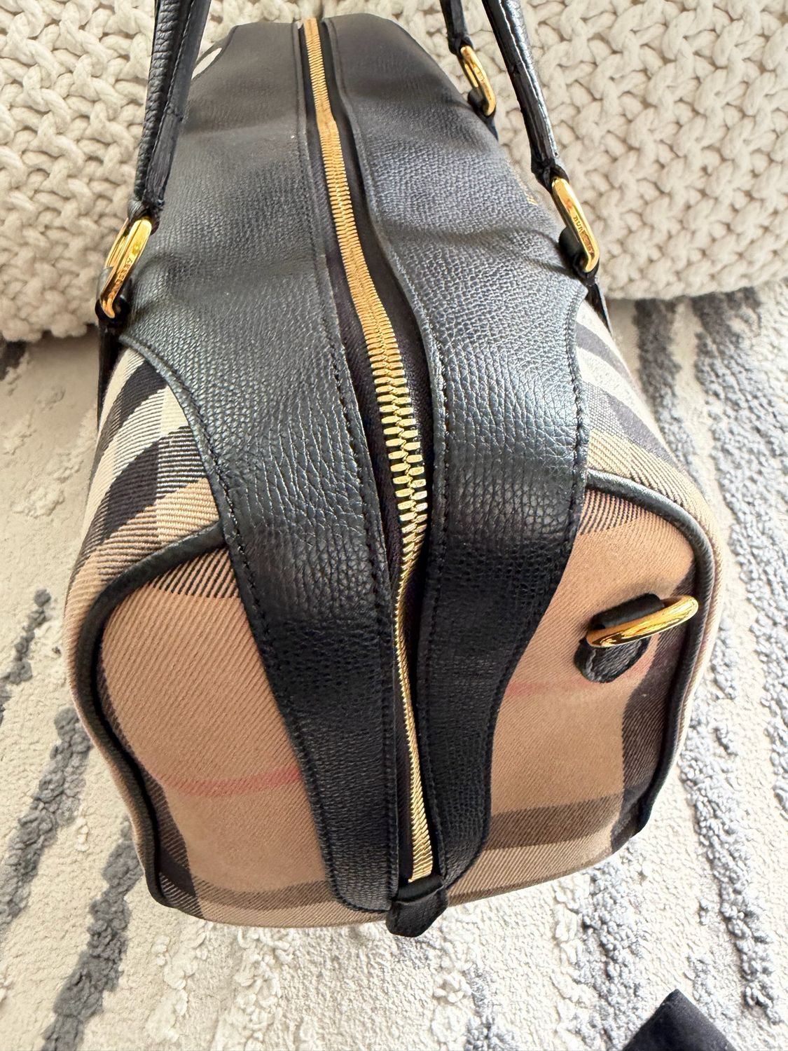 Burberry Alchester Boston Medium Tote