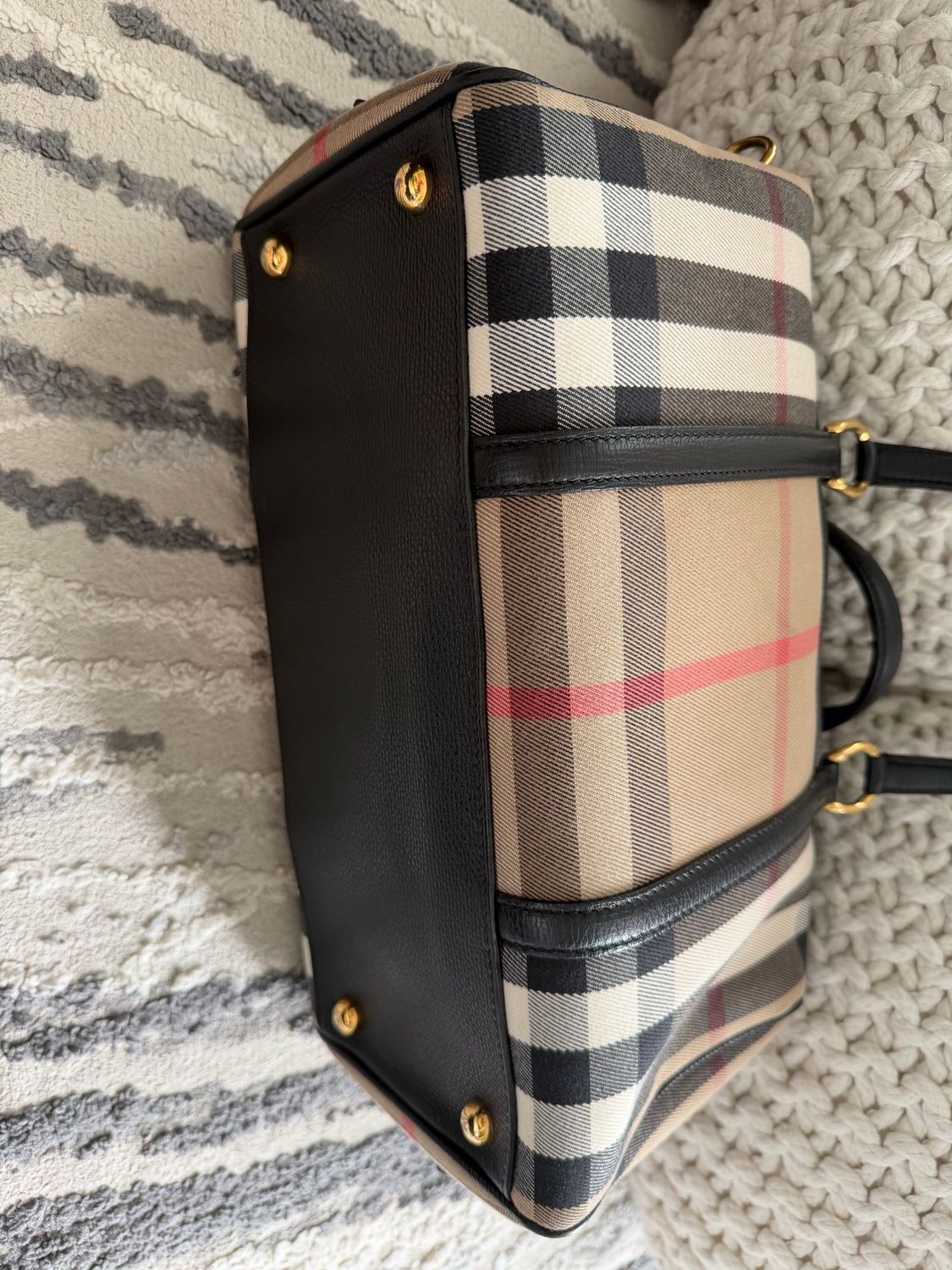 Burberry Alchester Boston Medium Tote