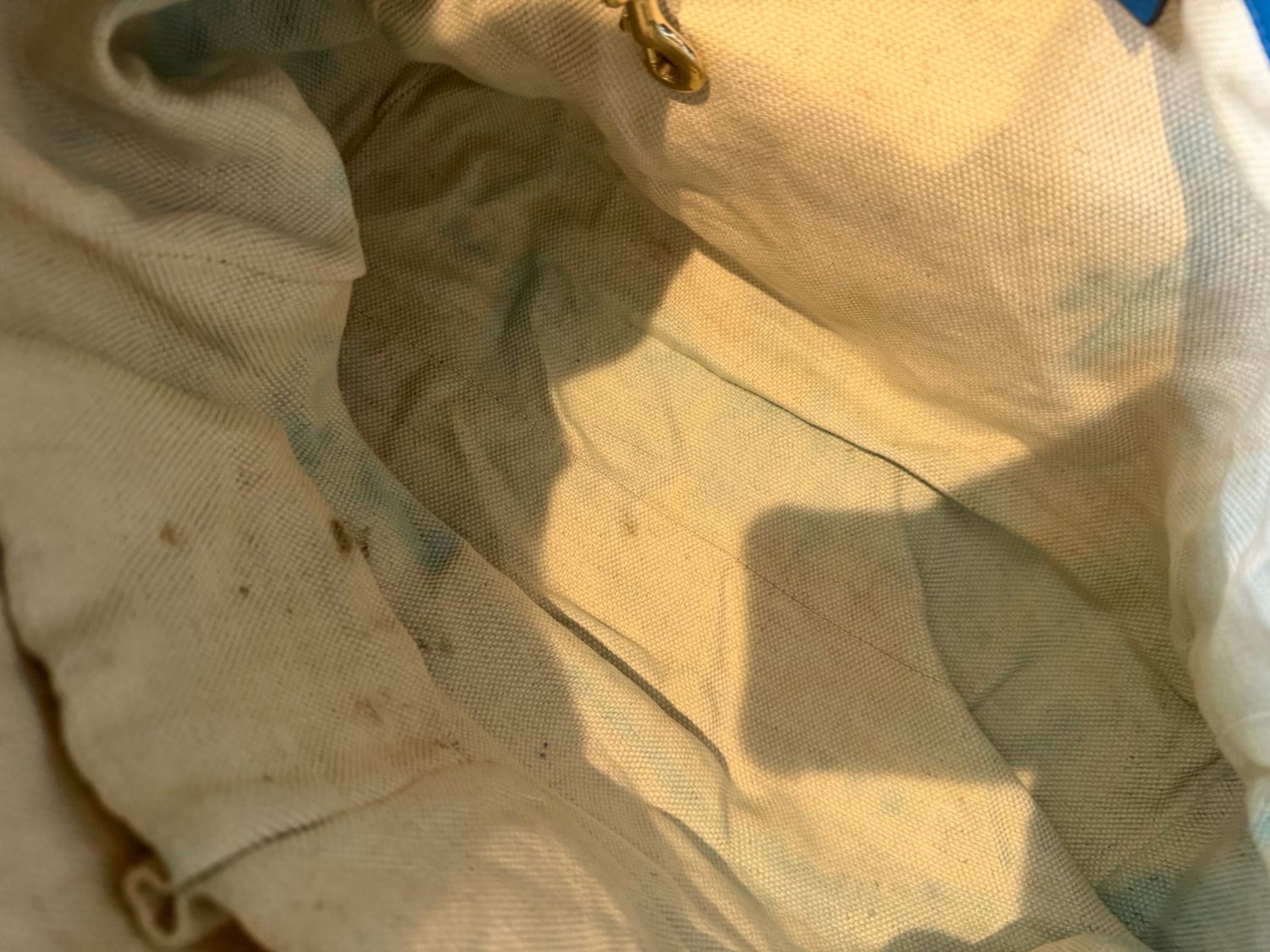 Gucci Pebbled Leather Soho Medium Shoulder Tote Teal