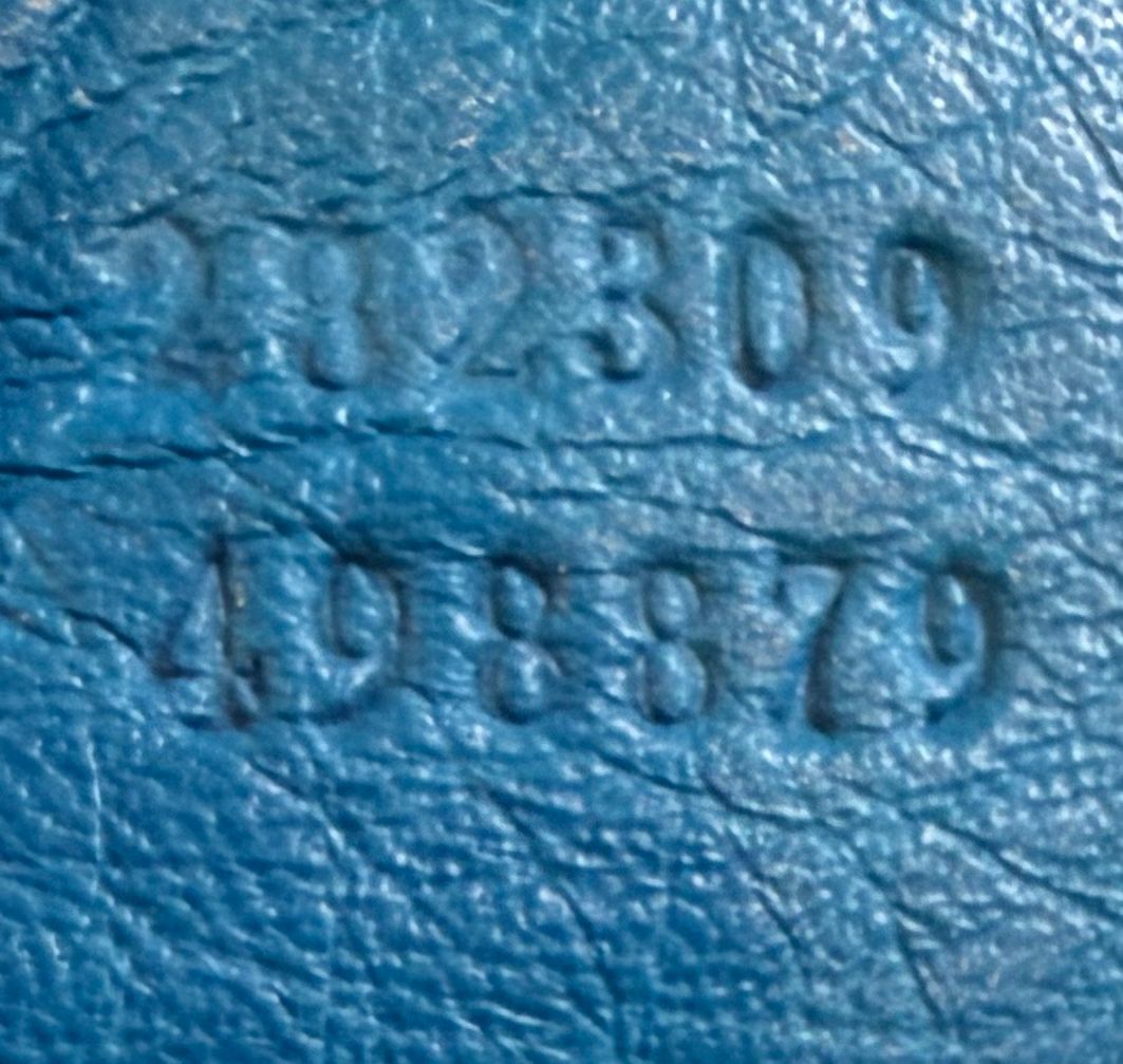 Gucci Pebbled Leather Soho Medium Shoulder Tote Teal