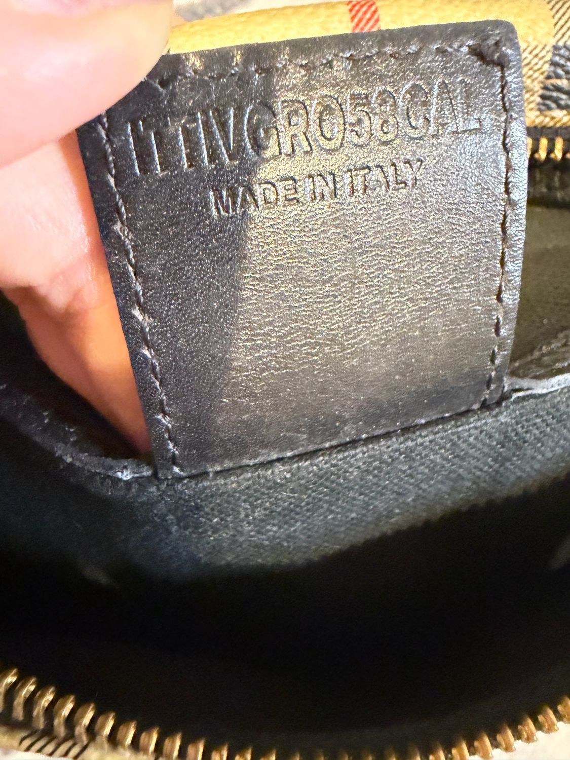 Burberry Haymarket Check Boston Bowler Tote