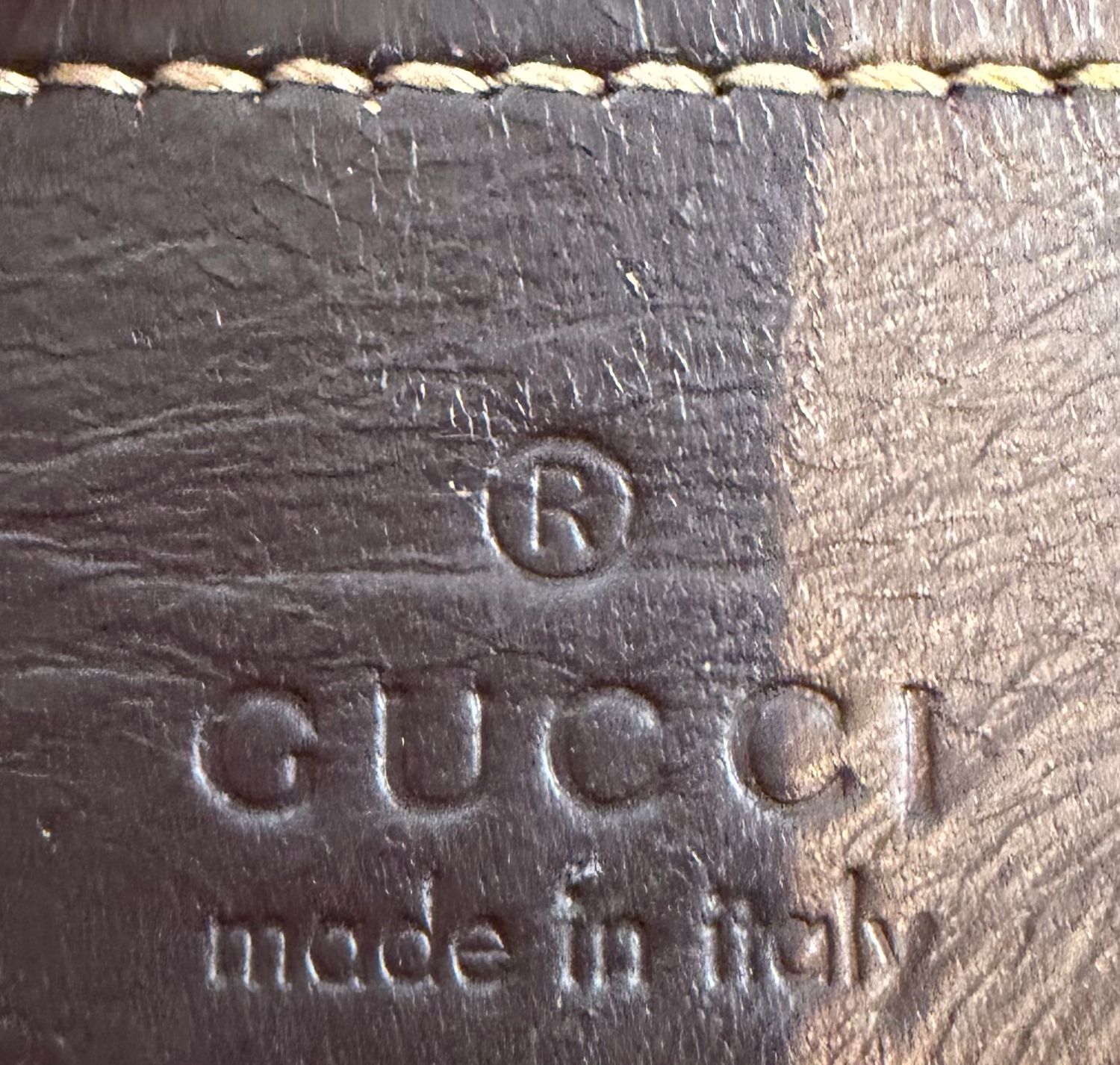 Gucci Supreme Plus Monogram Zipper Tote