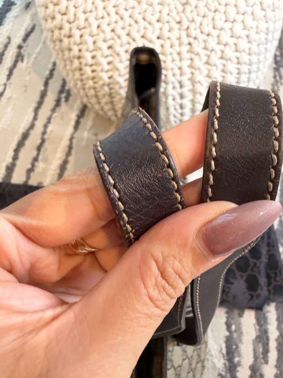 Gucci Supreme Plus Monogram Zipper Tote