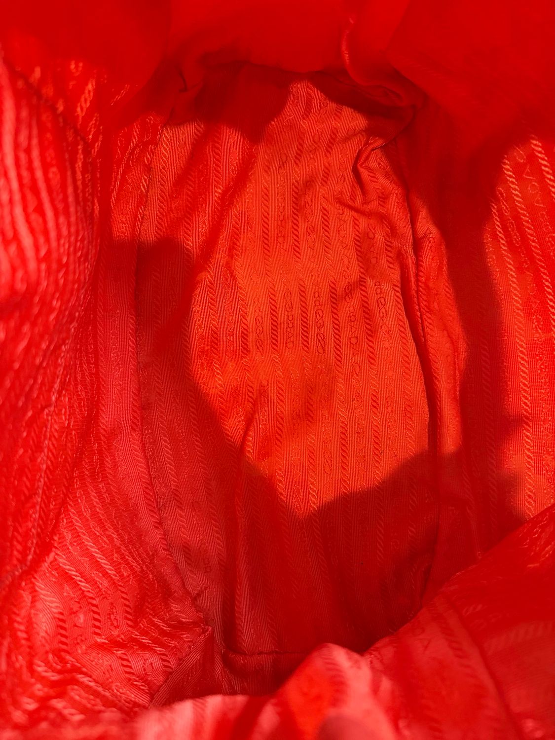 Prada Tessuto Nylon Quilted Messenger Crossbody Sling