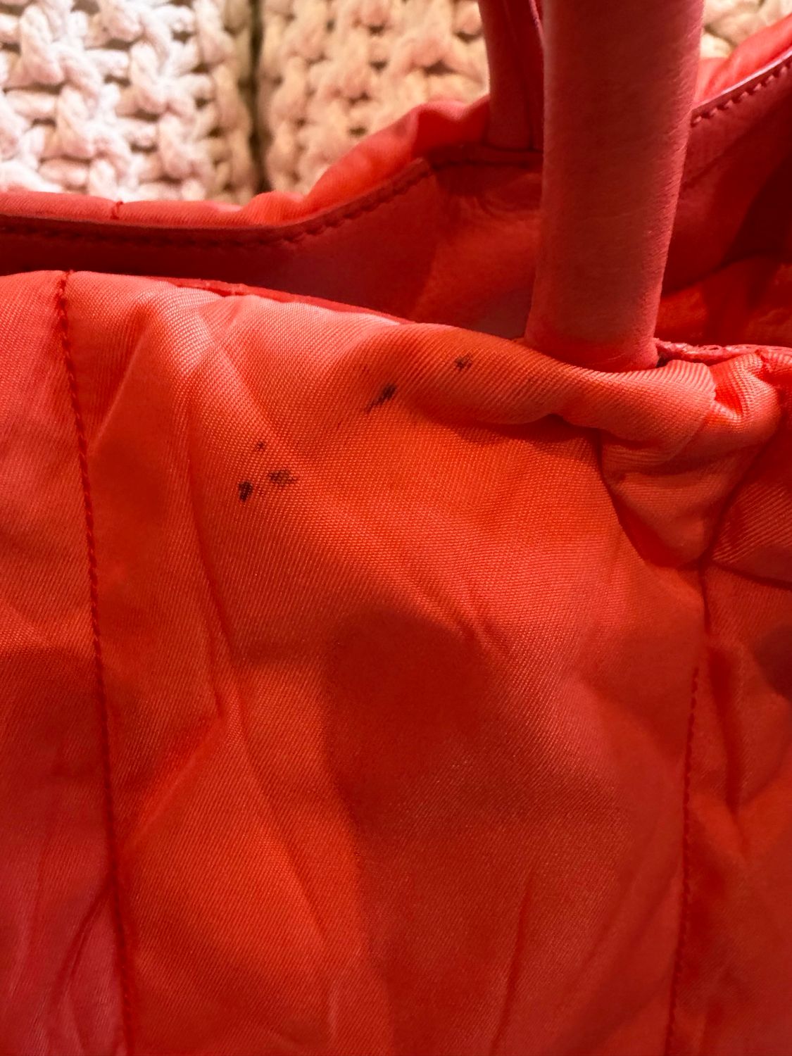 Prada Tessuto Nylon Quilted Messenger Crossbody Sling