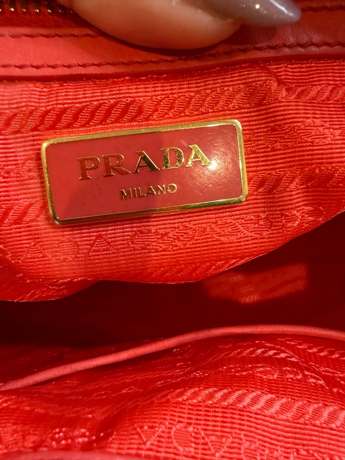 Prada Tessuto Nylon Quilted Messenger Crossbody Sling