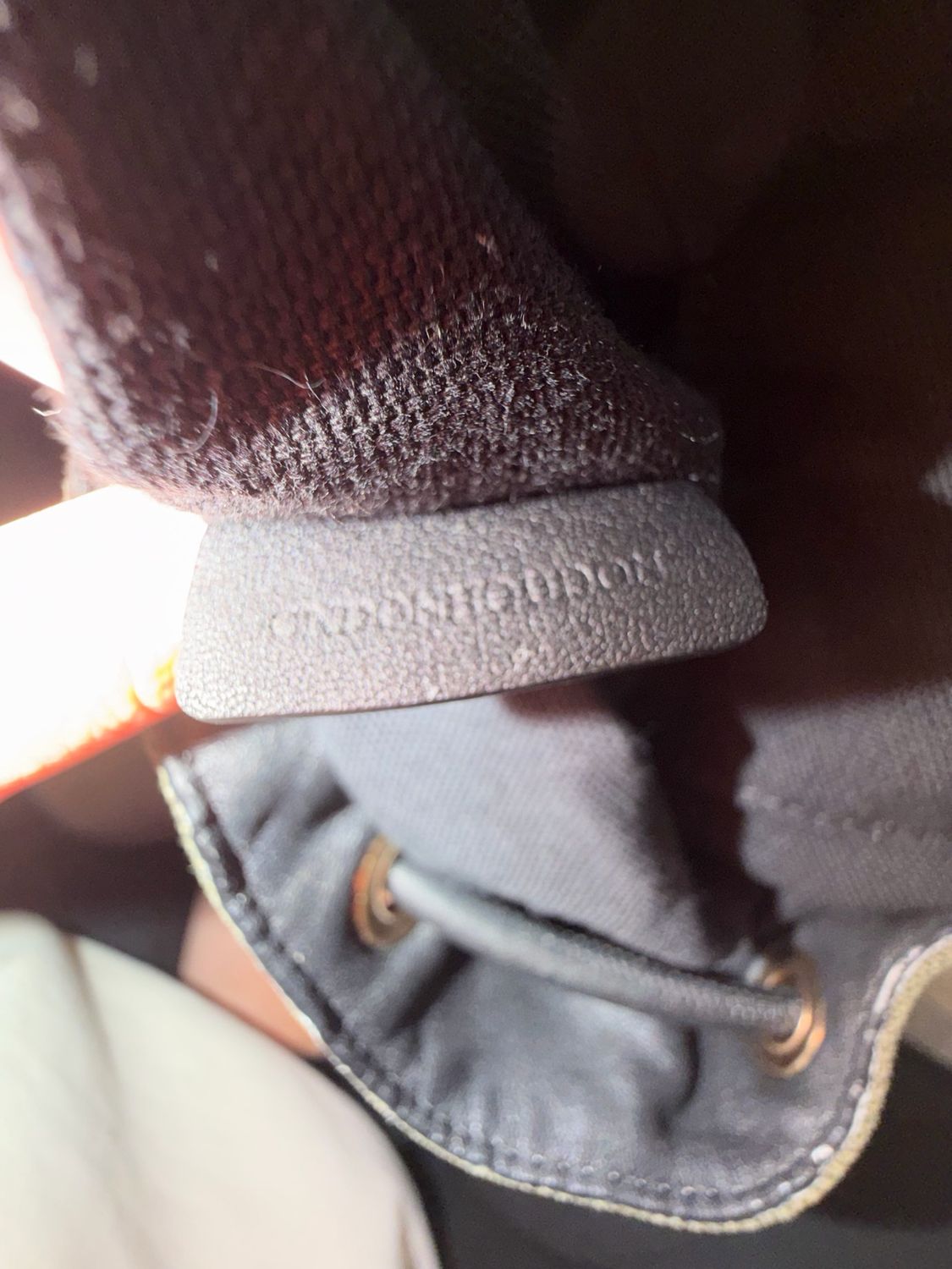 Burberry Mega Check Backpack Rucksack Black