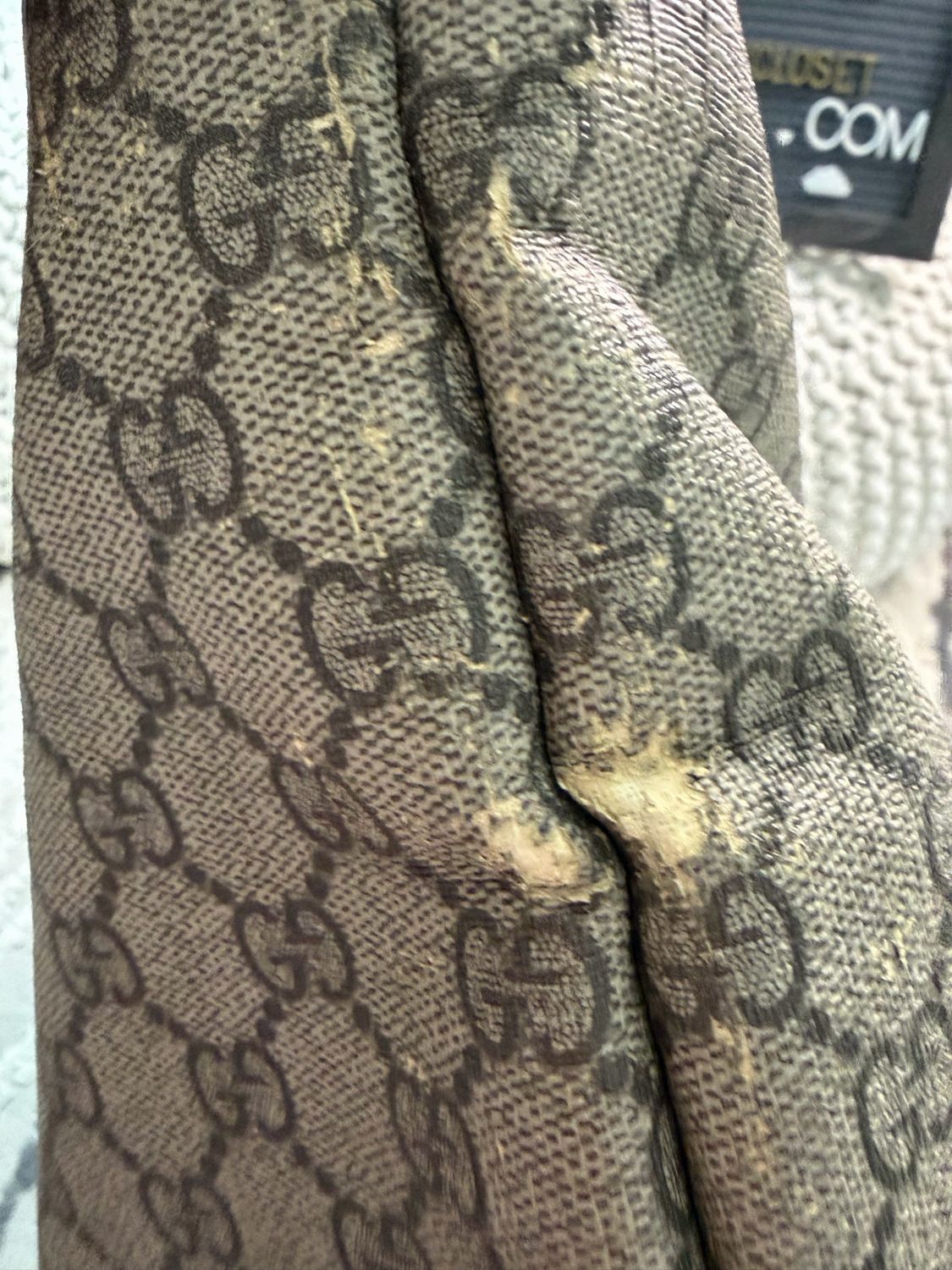 Gucci Monogram Supreme Plus Zipper Tote