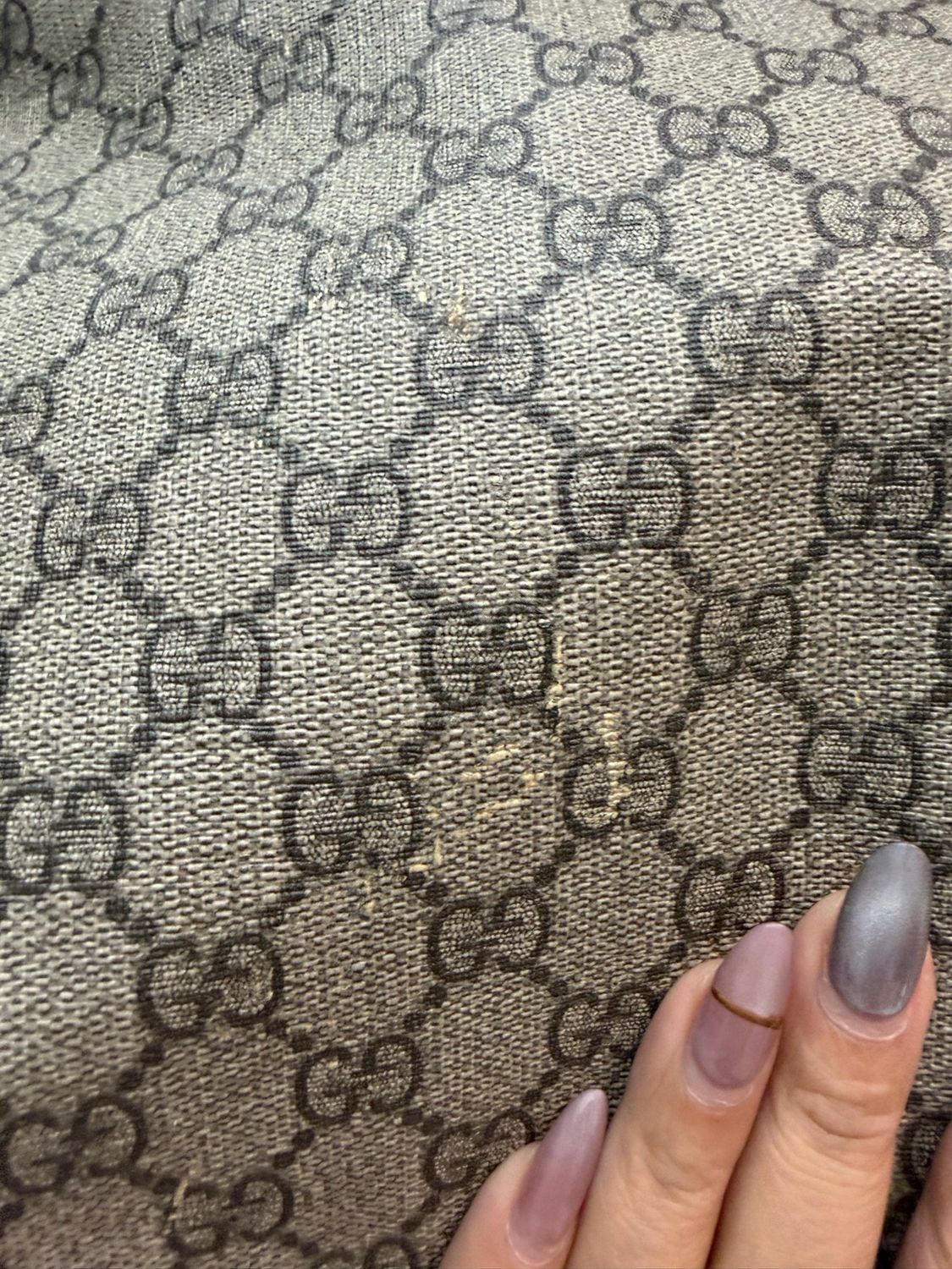 Gucci Monogram Supreme Plus Zipper Tote