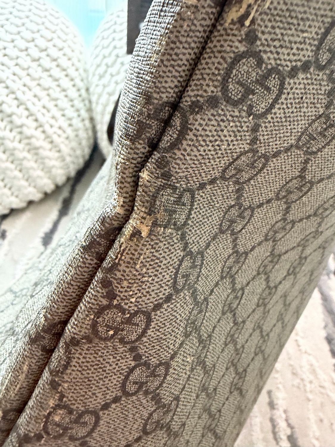 Gucci Monogram Supreme Plus Zipper Tote