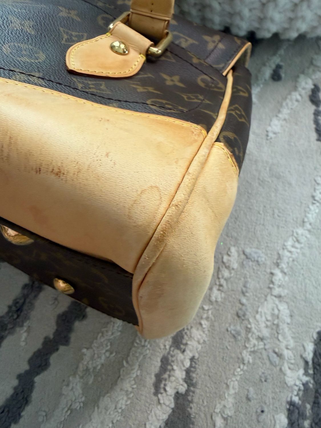 Louis Vuitton Monogram Beverly Gm Tote Shoulder 