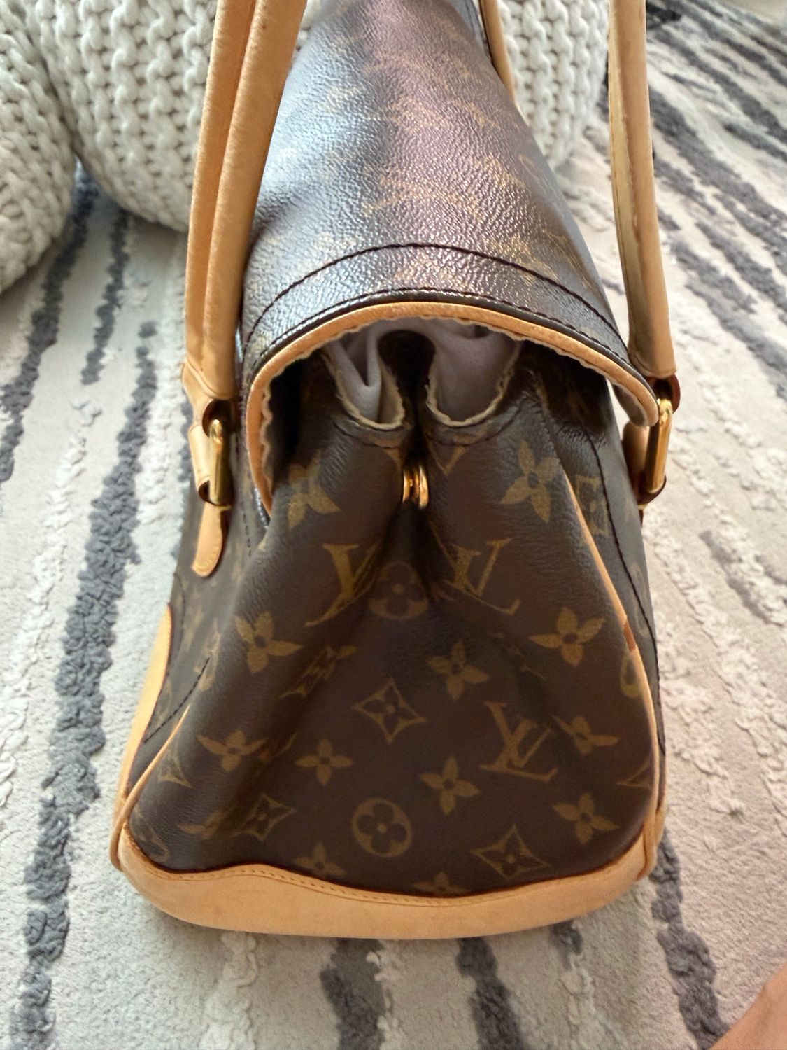 Louis Vuitton Monogram Beverly Gm Tote Shoulder 