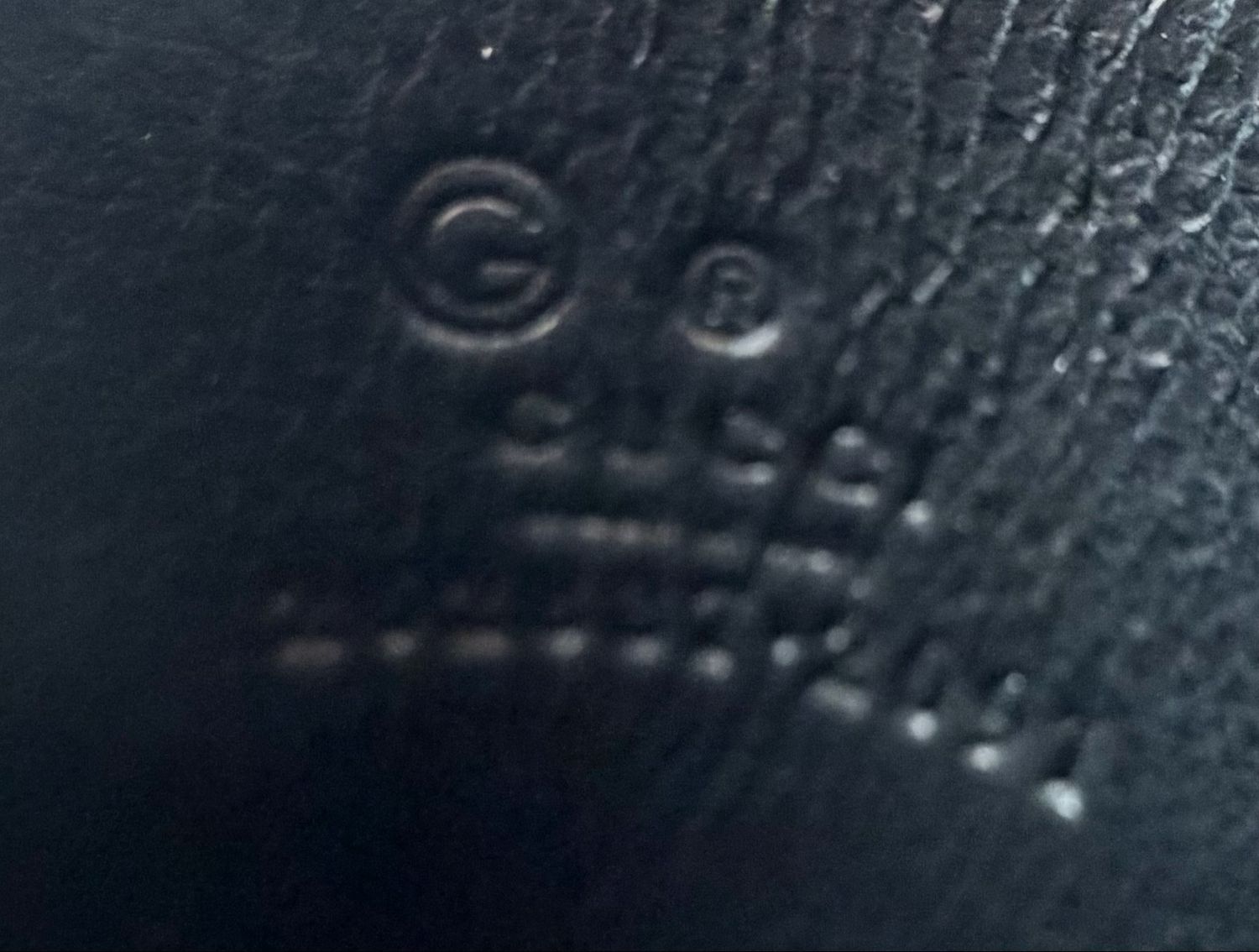 Gucci Microguccissima Leather Black Card Holder