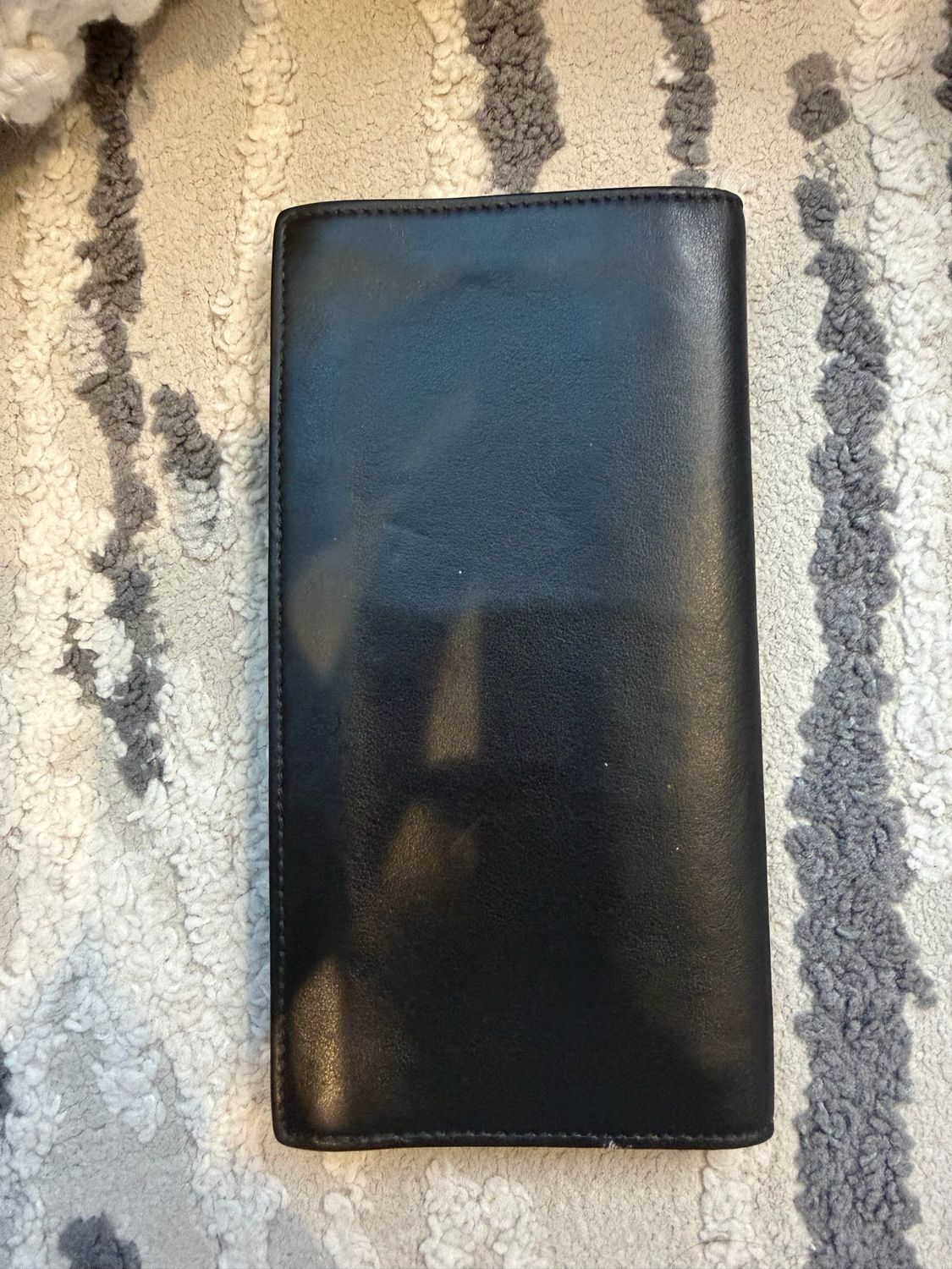 Fendi Monster Black Flap Long Wallet