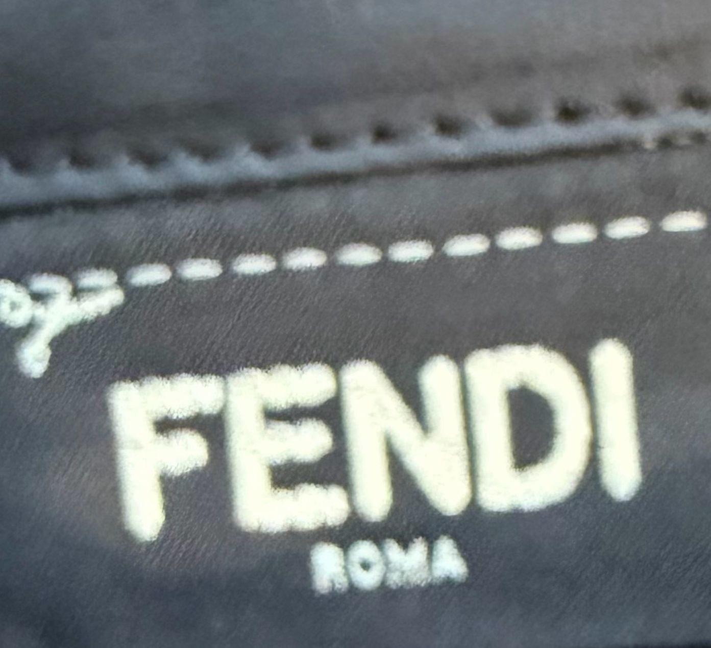 Fendi Monster Black Flap Long Wallet