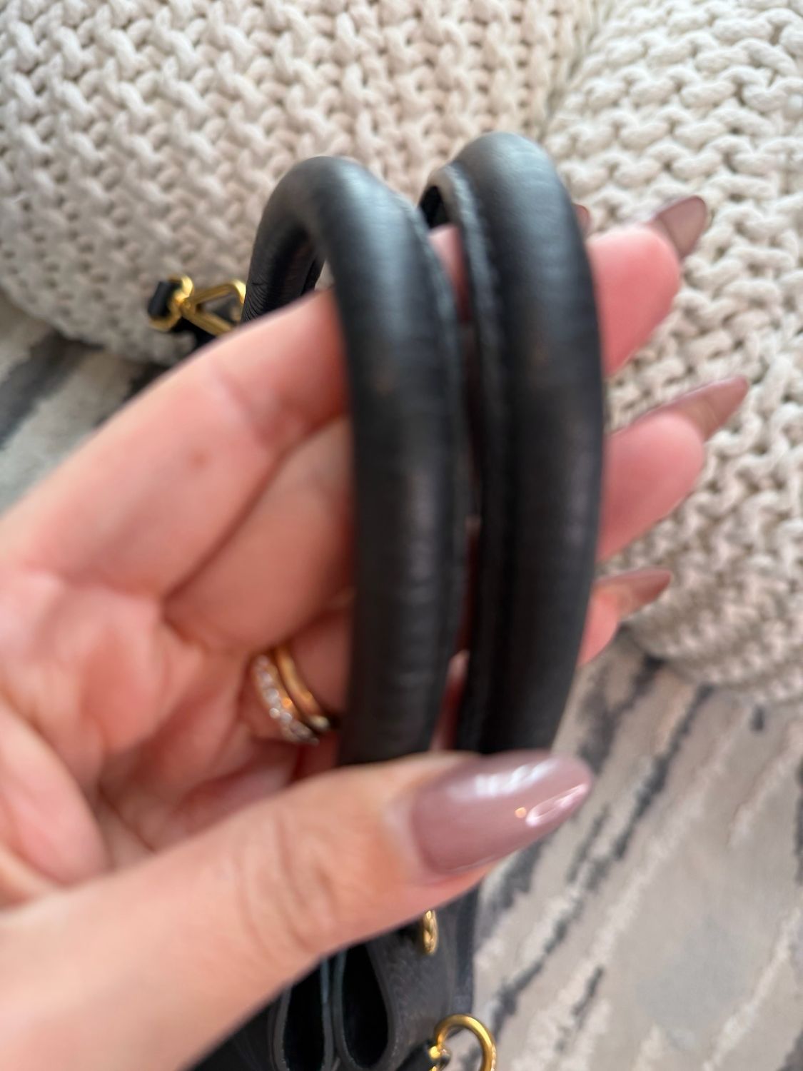 Prada Vitello Daino Convertible Tote Sling Messenger Crossbody