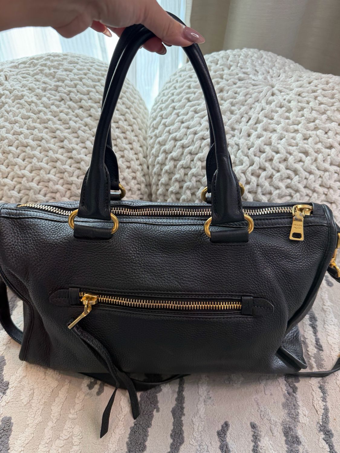 Prada Vitello Daino Phenix Crossbody