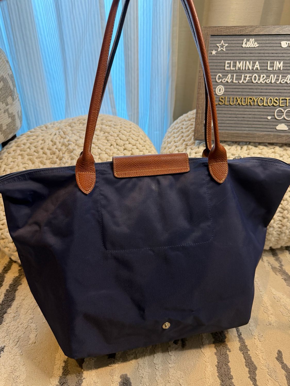 Longchamp Le Pliage Eiffel Tote