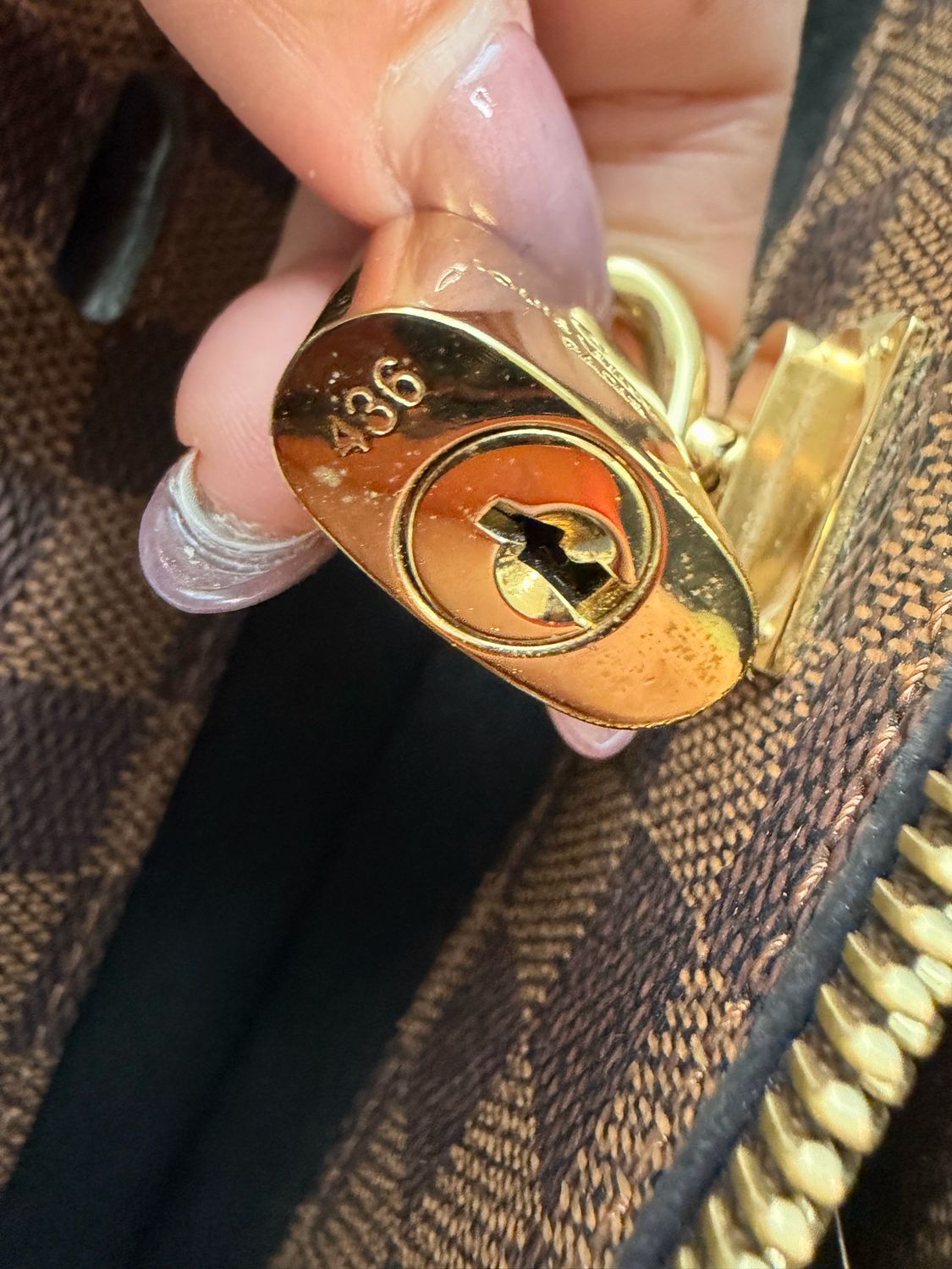 Louis Vuitton Damier Ebene Normandy