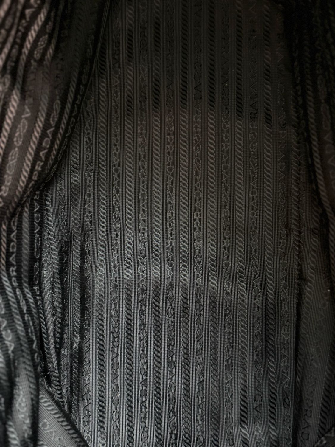 Prada Galleria Double Zipper Black