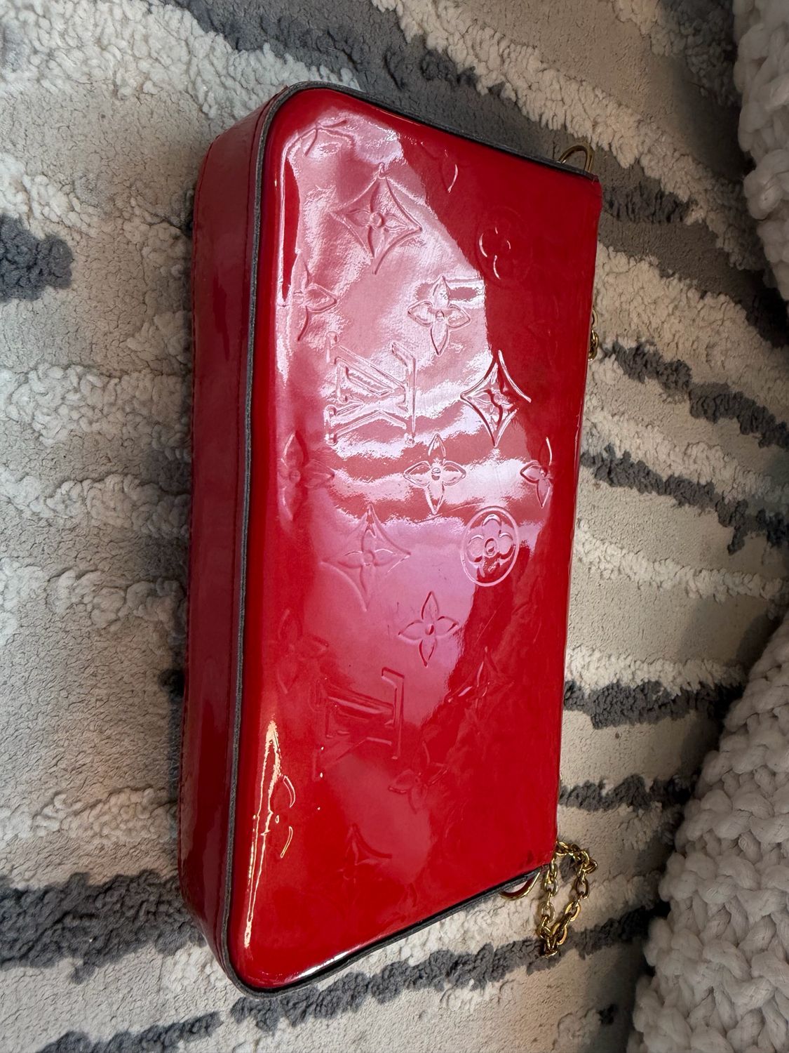 Louis Vuitton Felice Pochette Flap Crossbody Patent