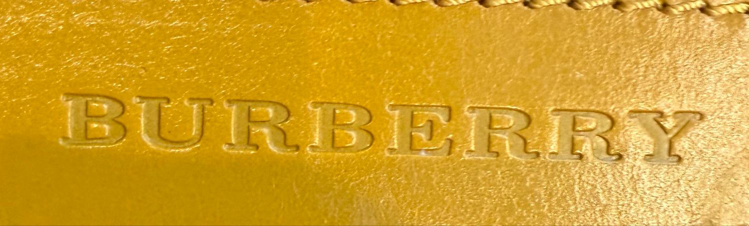 Burberry Panel Blaze Boston Top Handle Satchel Tote