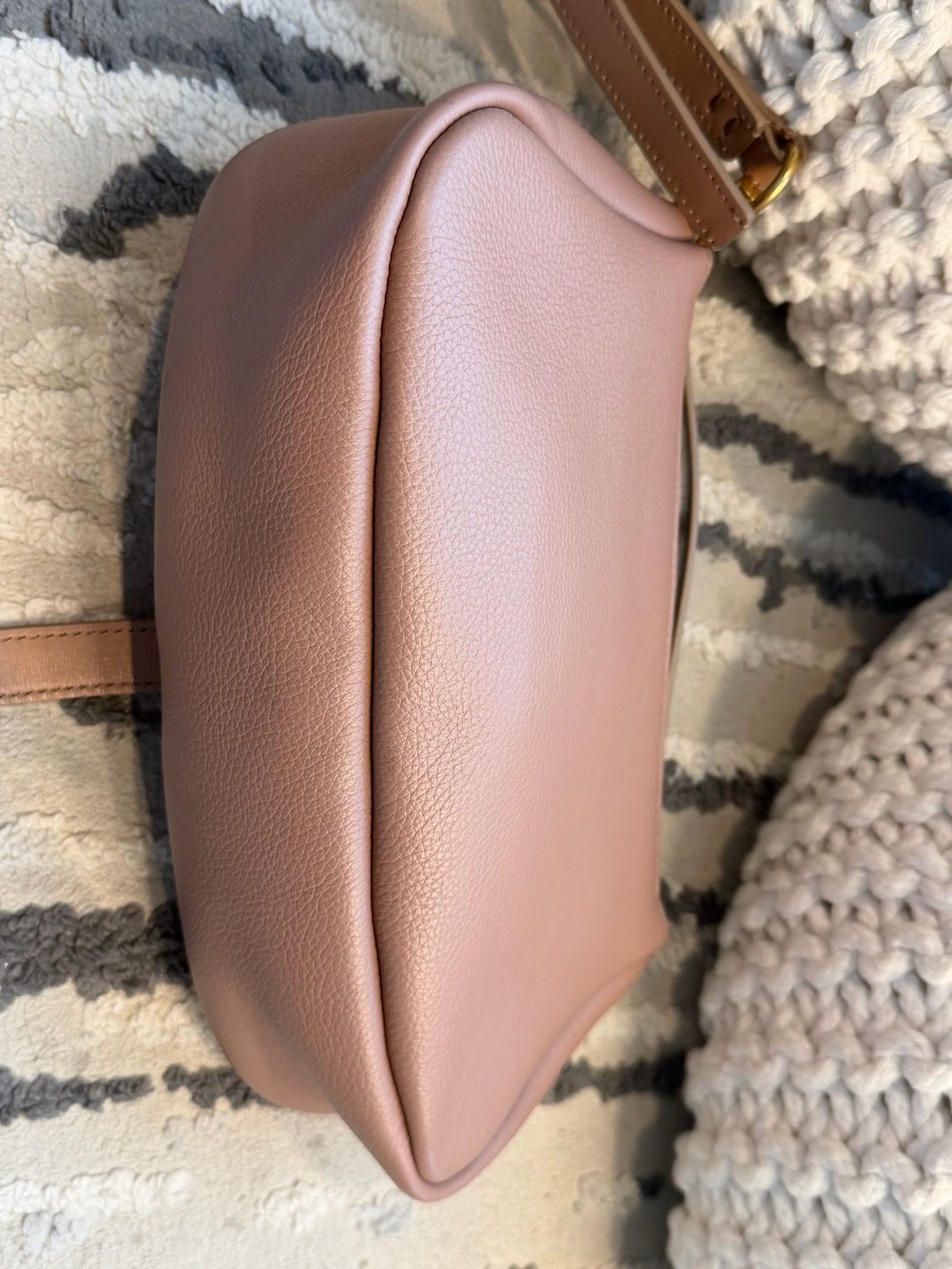 Chloe Marcie Hobo Shoulder Pebbled Leather 