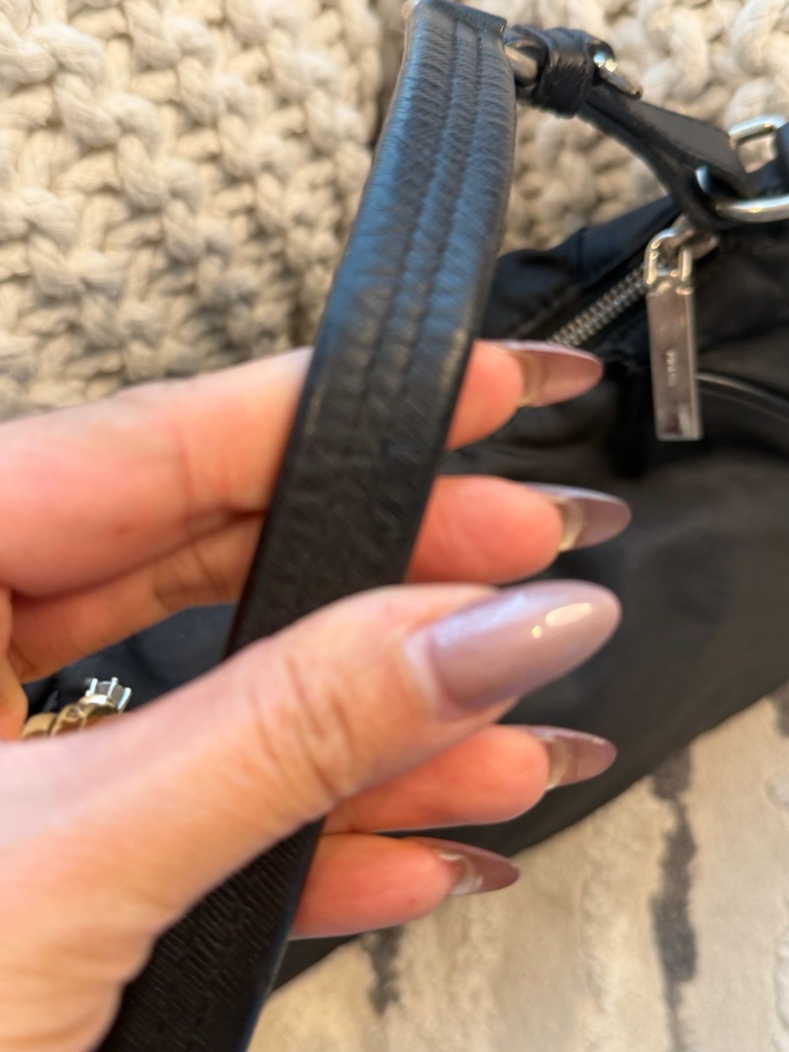 Prada Nylon Tessuto Hobo Shoulder