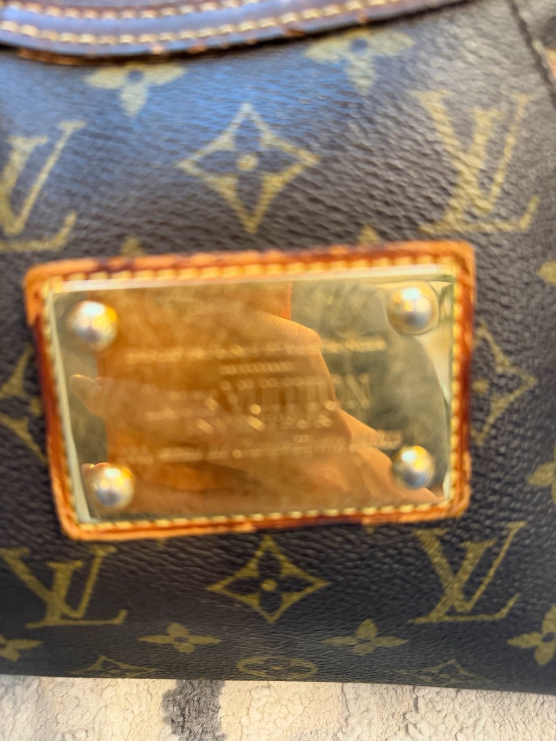 Louis Vuitton Monogram Thames Hobo Shoulder 
