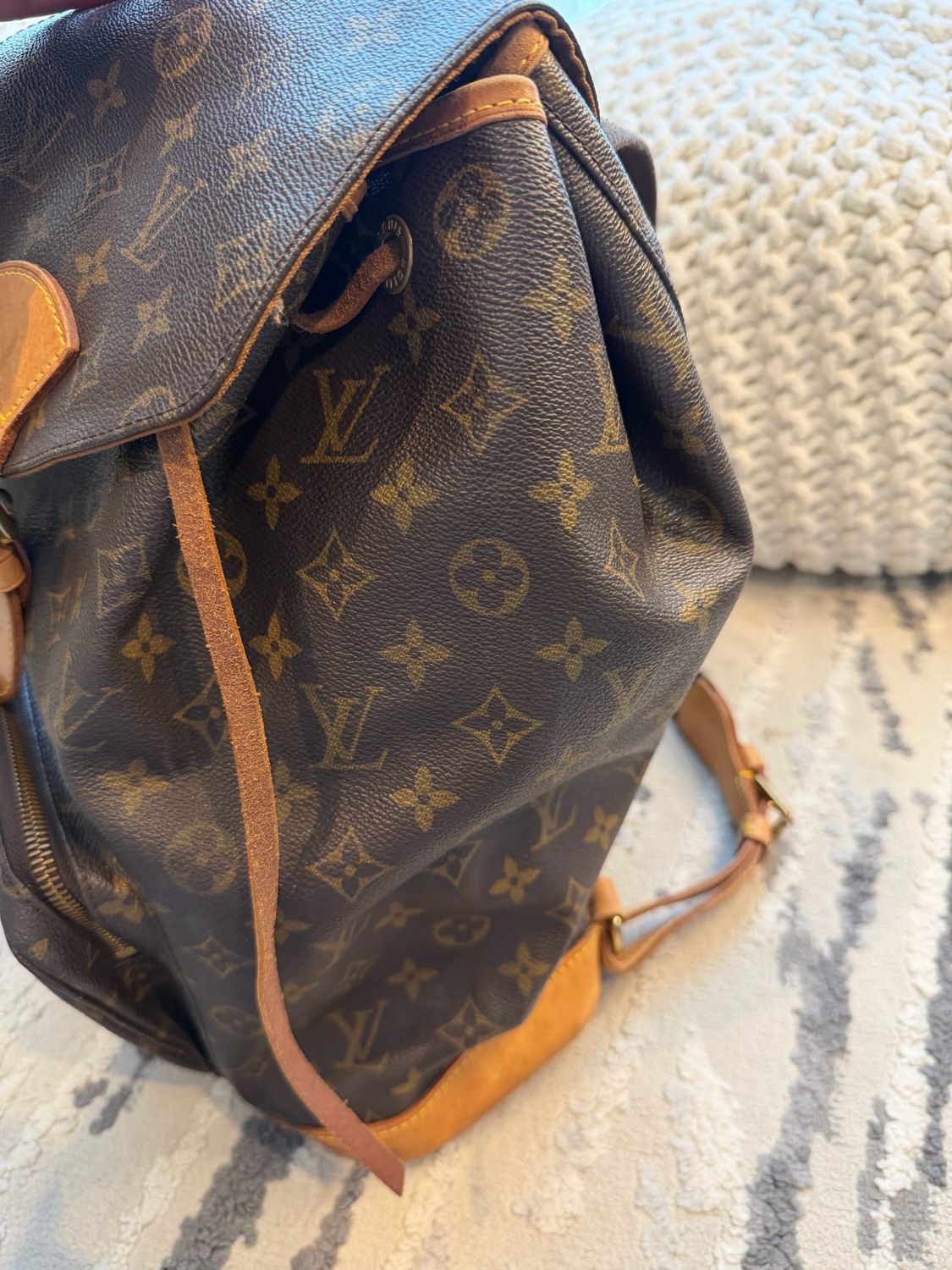 Louis Vuitton Backpack Montsouris Monogram