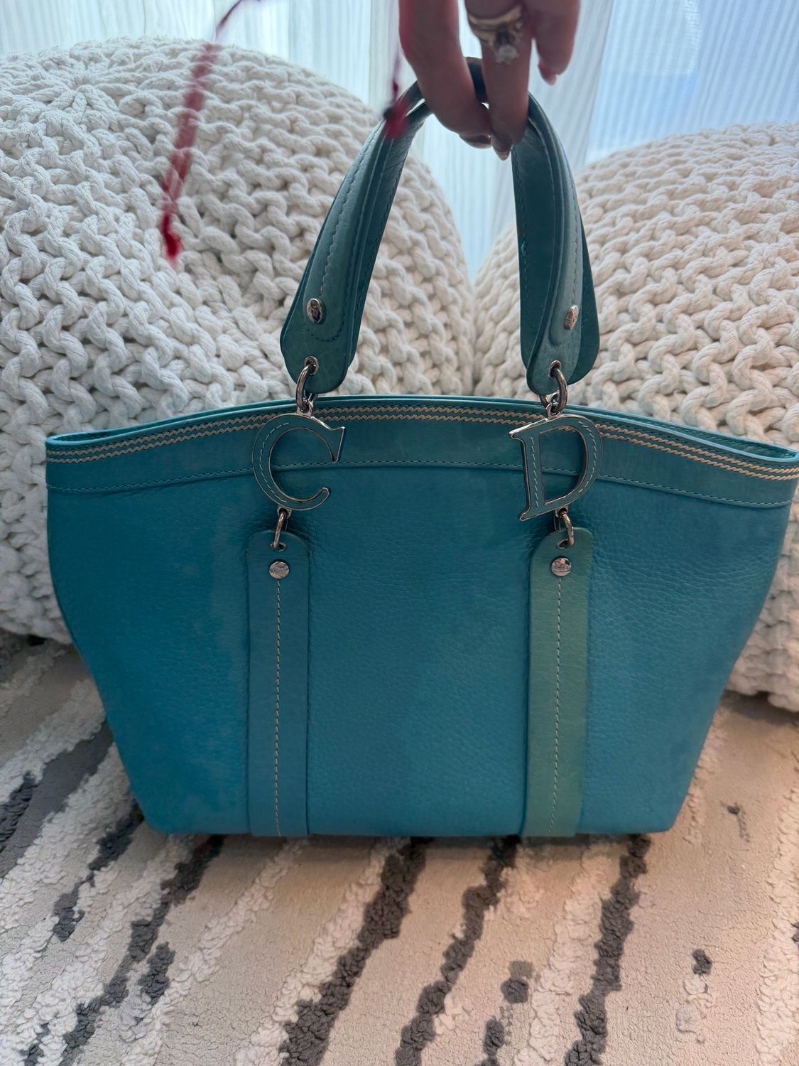 Christian Dior Detective En Cuir Top Handle