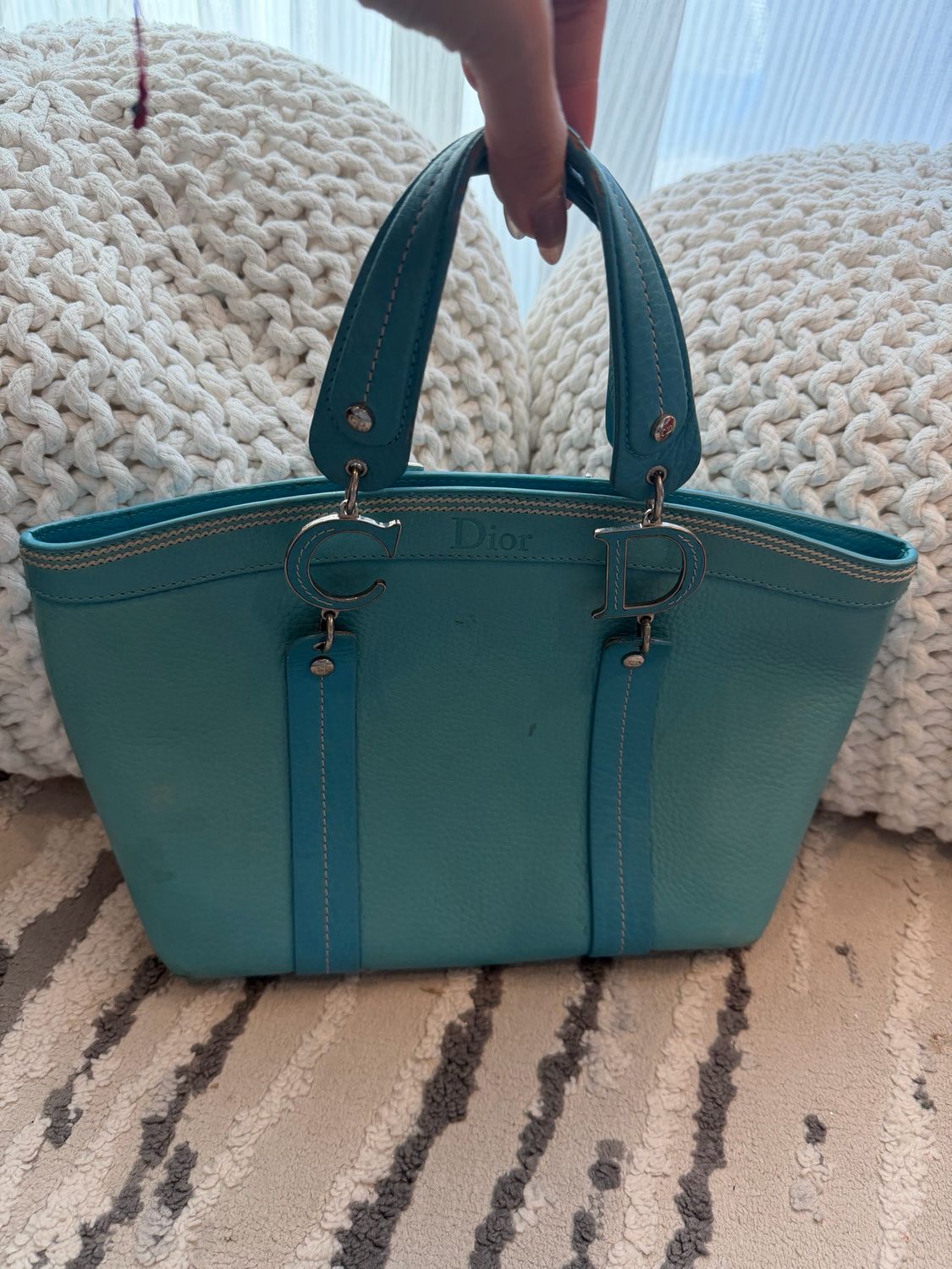 Christian Dior Detective En Cuir Top Handle