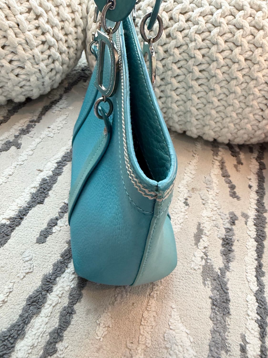 Christian Dior Detective En Cuir Top Handle