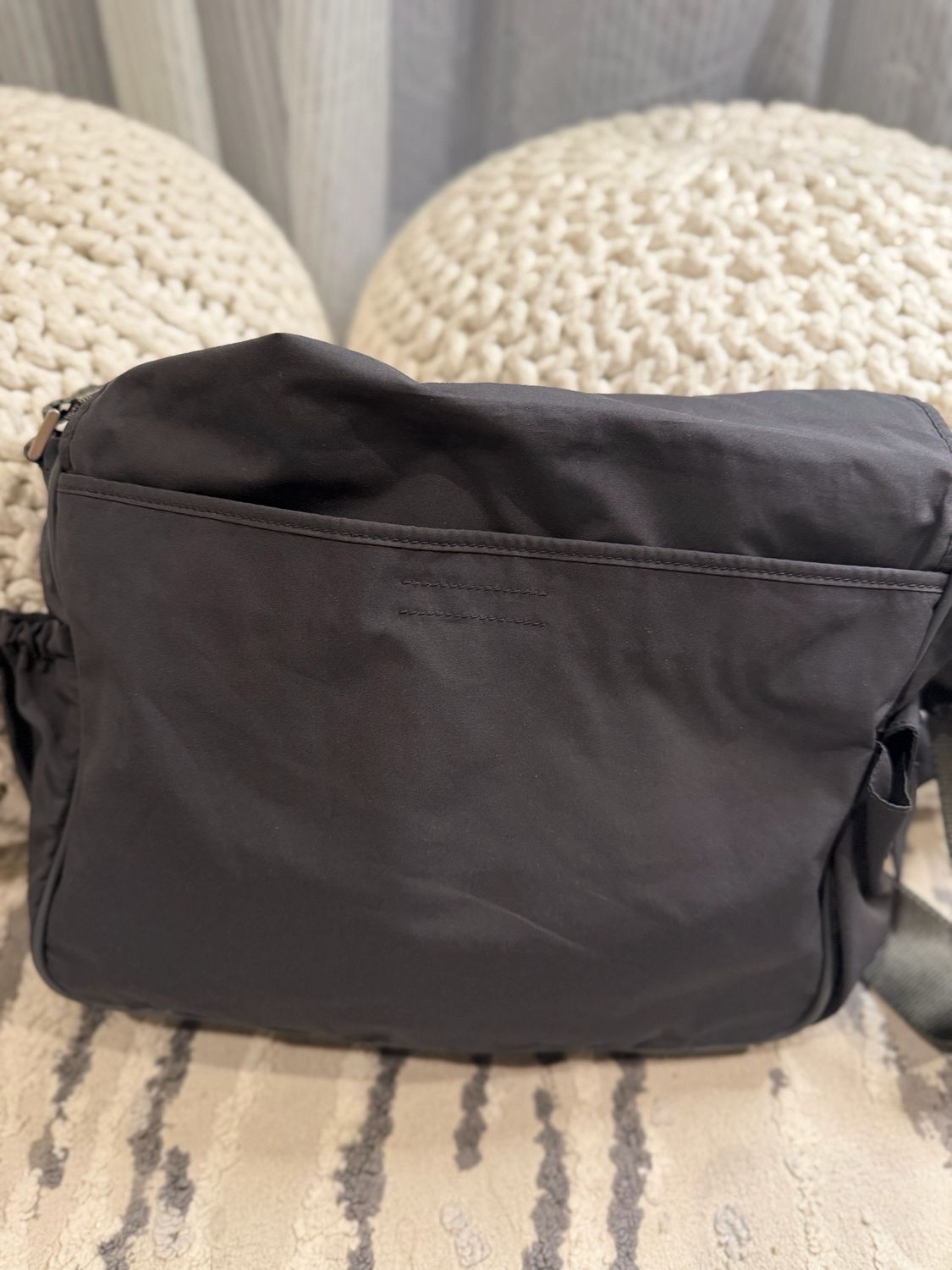 Prada Sport Nylon Messenger Flap Crossbody Messenger