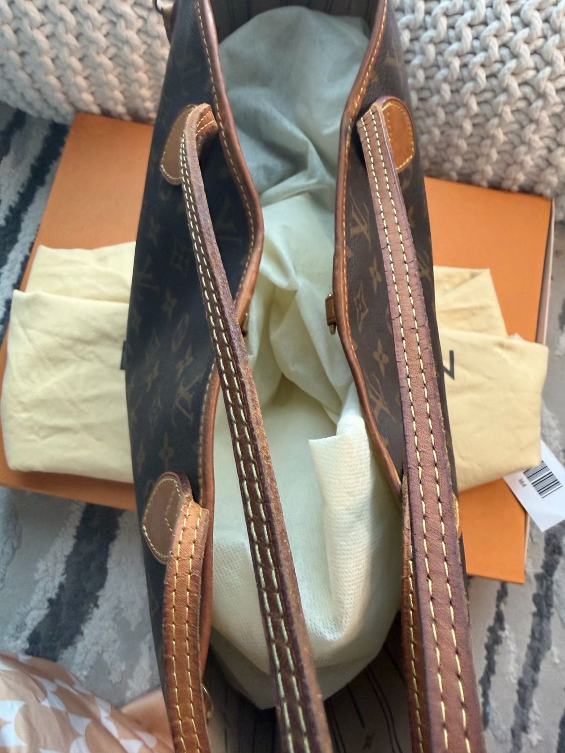 Louis Vuitton Monogram Neverfull Mm Tote Shoulder
