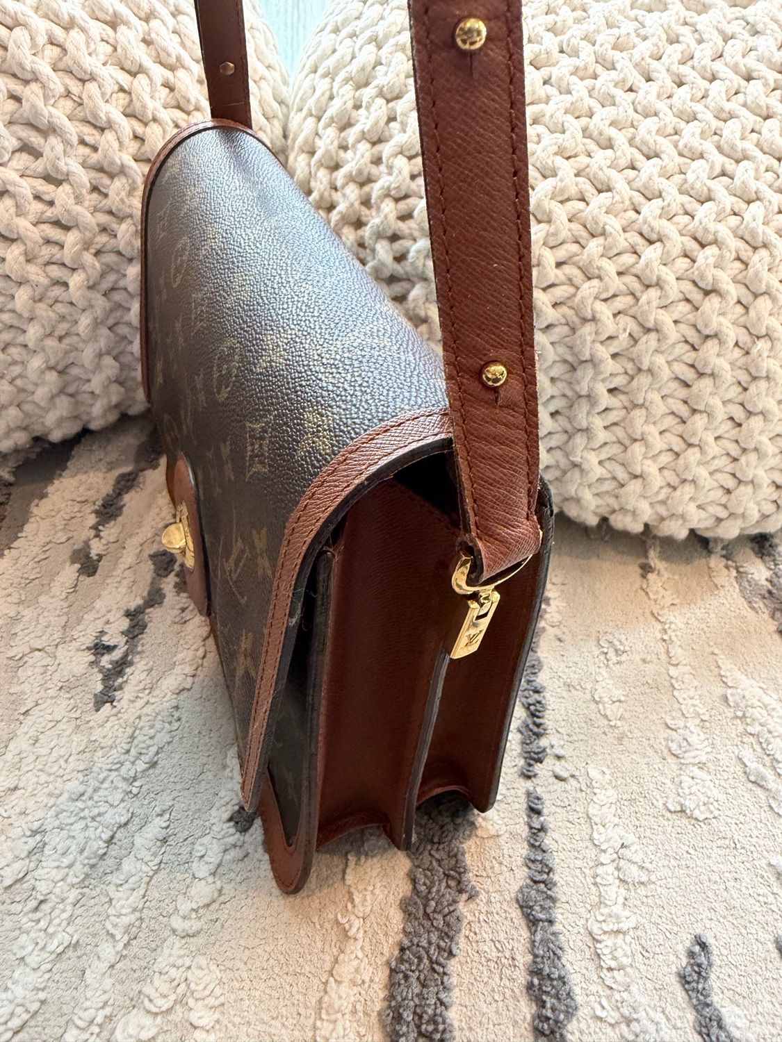 Louis Vuitton Monogram Vintage Raspail Hobo Shoulder